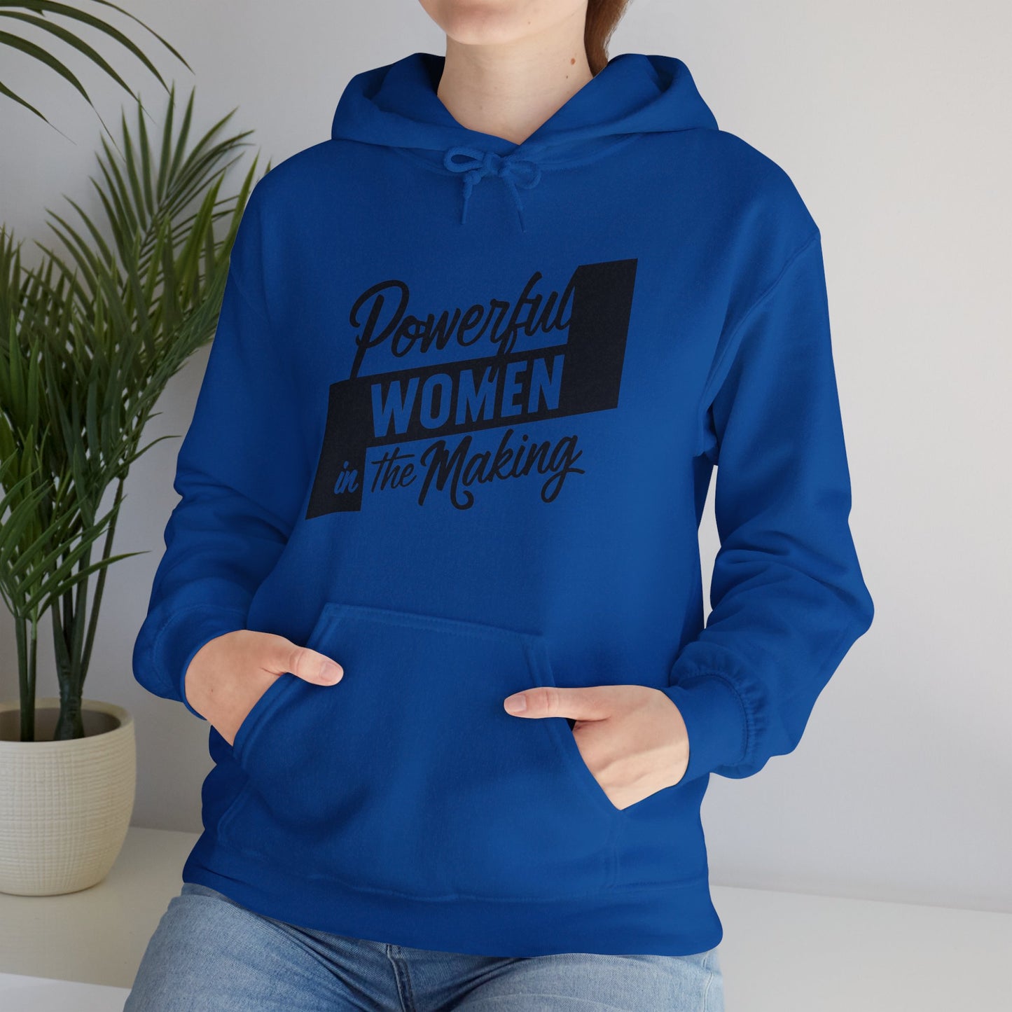 Powerful Women in the Making Unisex Heavy Blend™ Hooded Sweatshirt