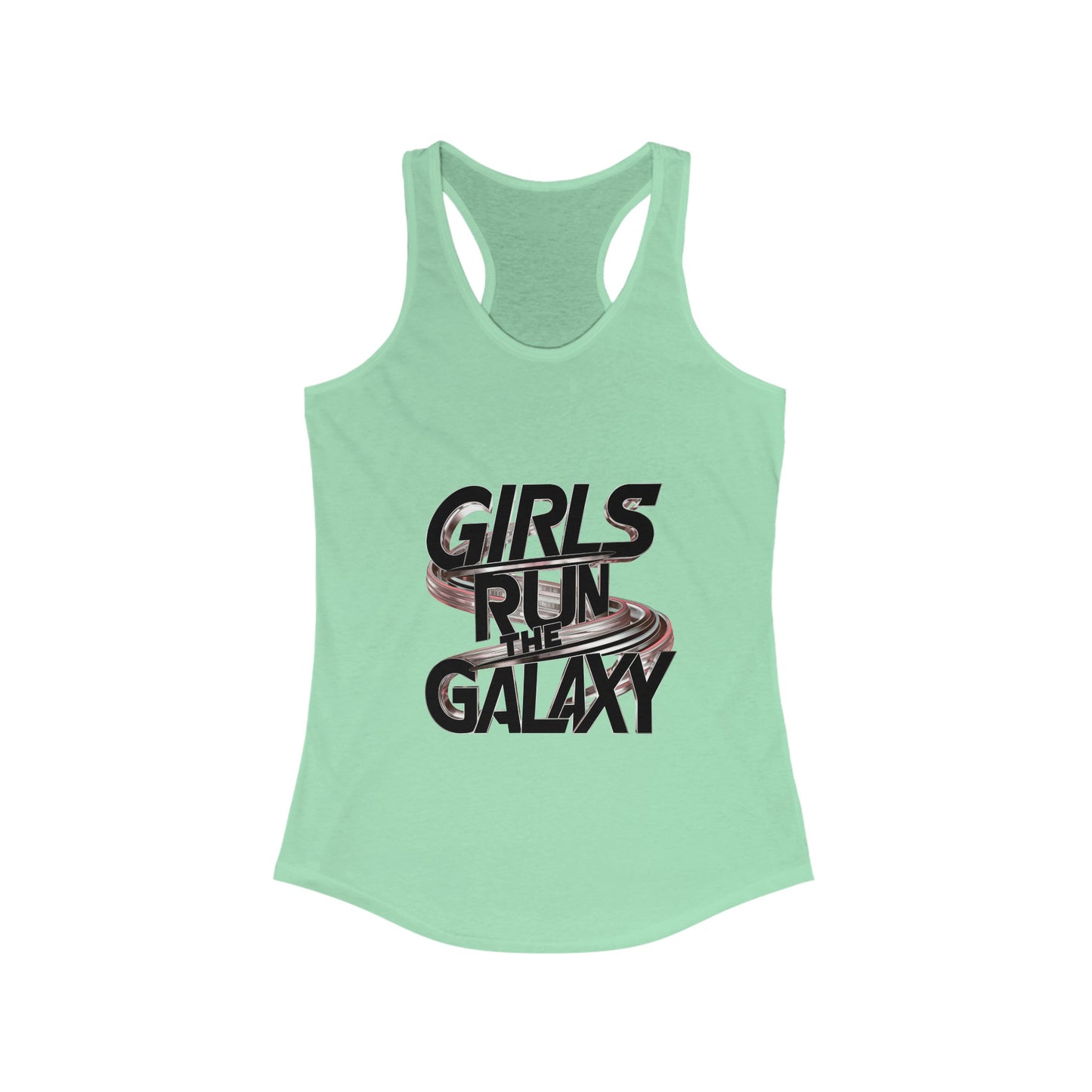 Girl Run The Galaxy Women Tank Top