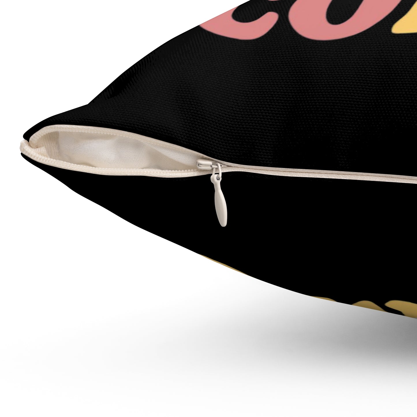 The Best  Spun Polyester Square Pillow