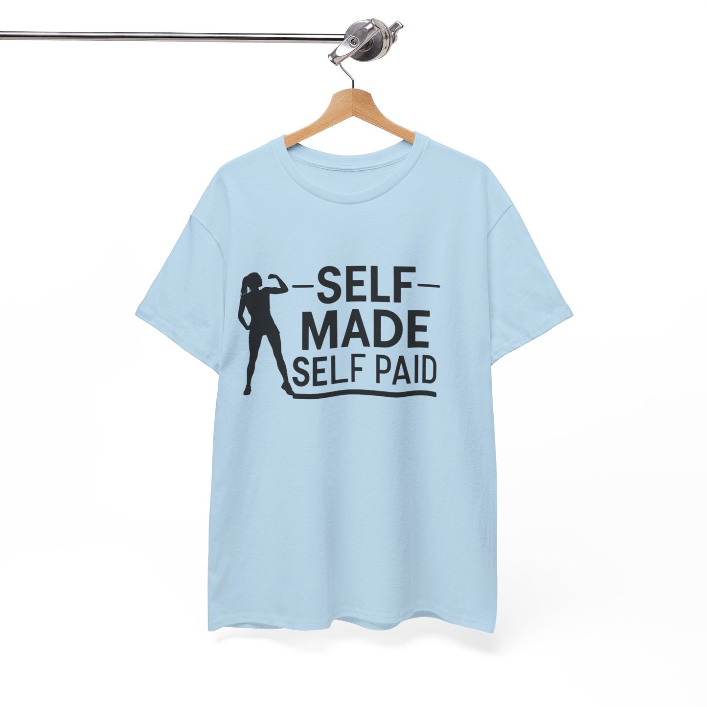 Self Made Printed T Shirt with Hearts