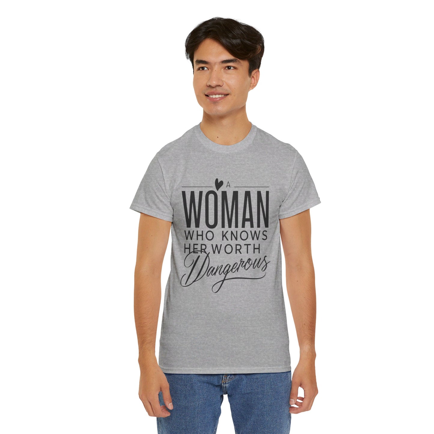 A Woman Heavy Cotton Tee