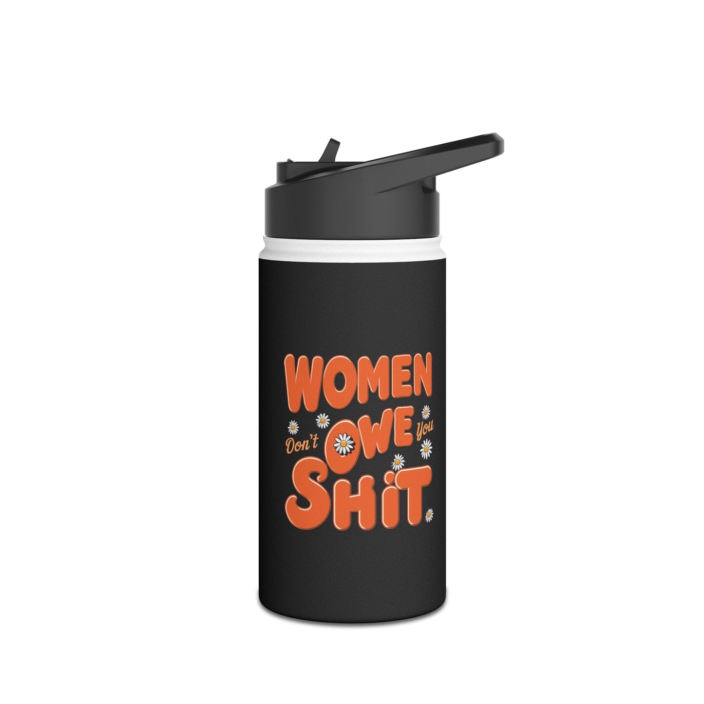 Women  Stainless Steel Water Bottle, Standard Lid