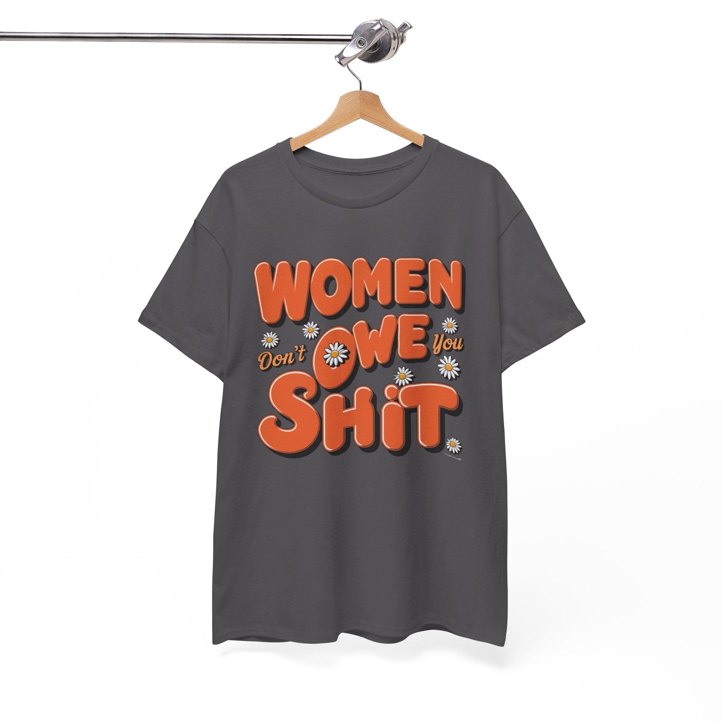 Women Don't Women Heavy Cotton Tee
