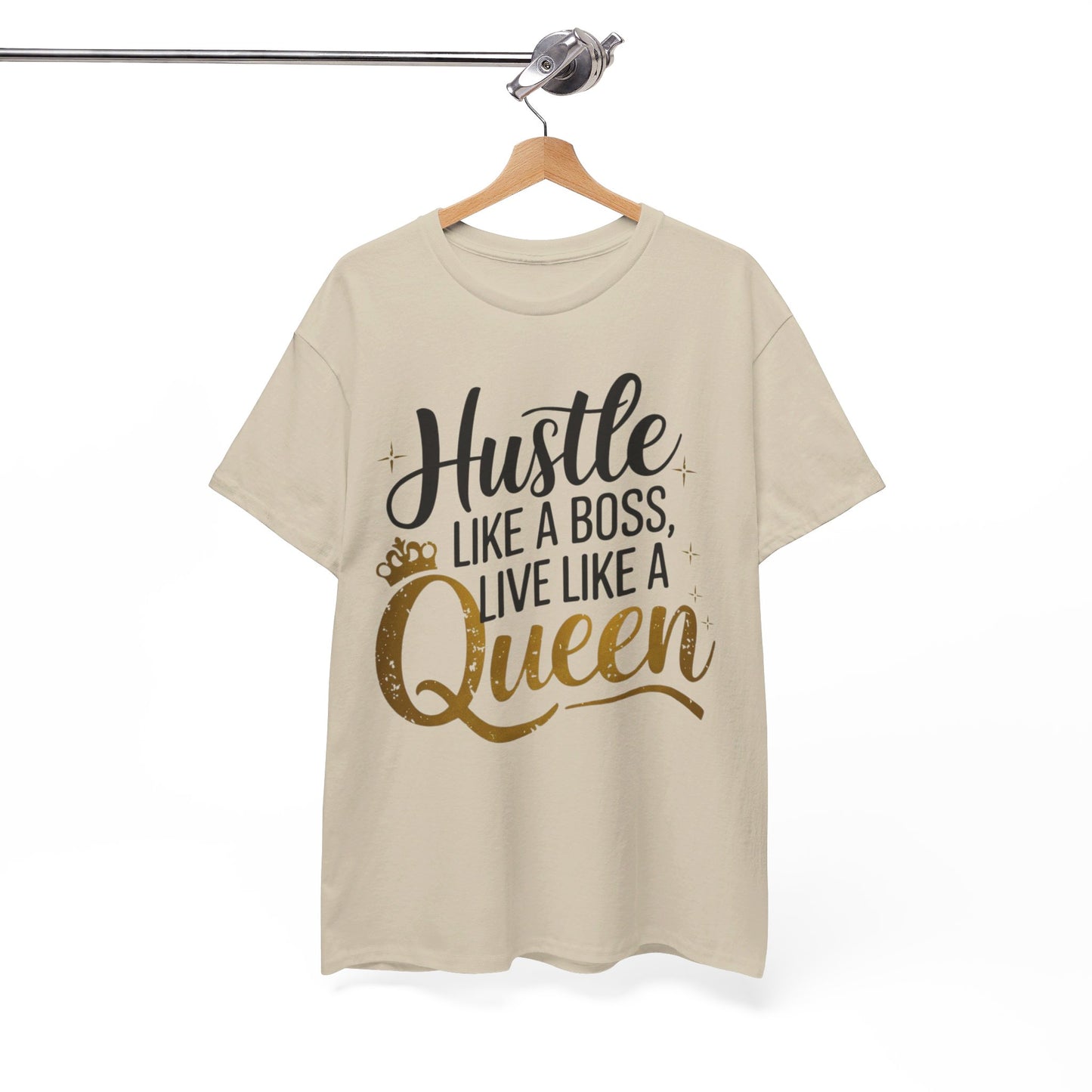 Hustle Women Heavy Cotton Tee