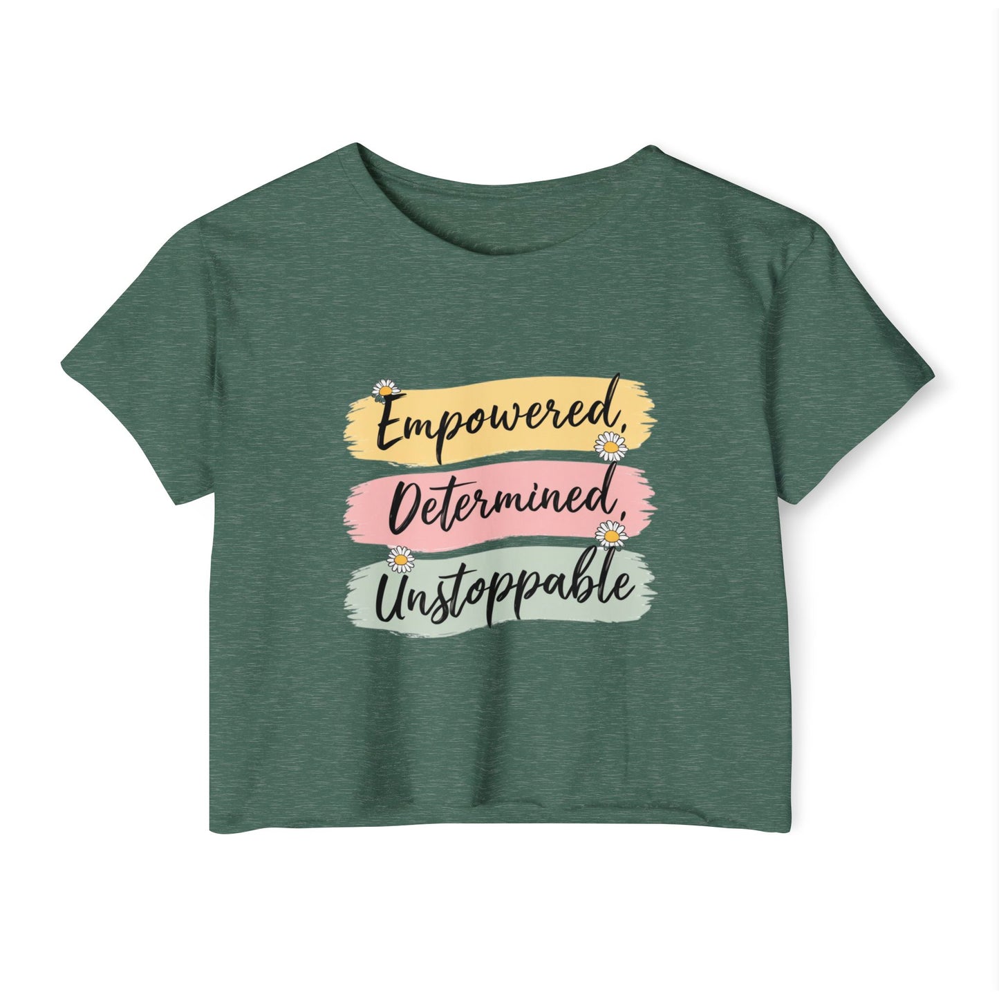 Empowered Women's Festival Crop Top