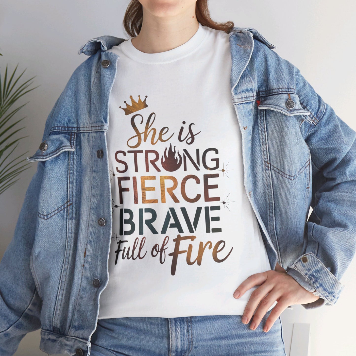 She Is Women Heavy Cotton Tee