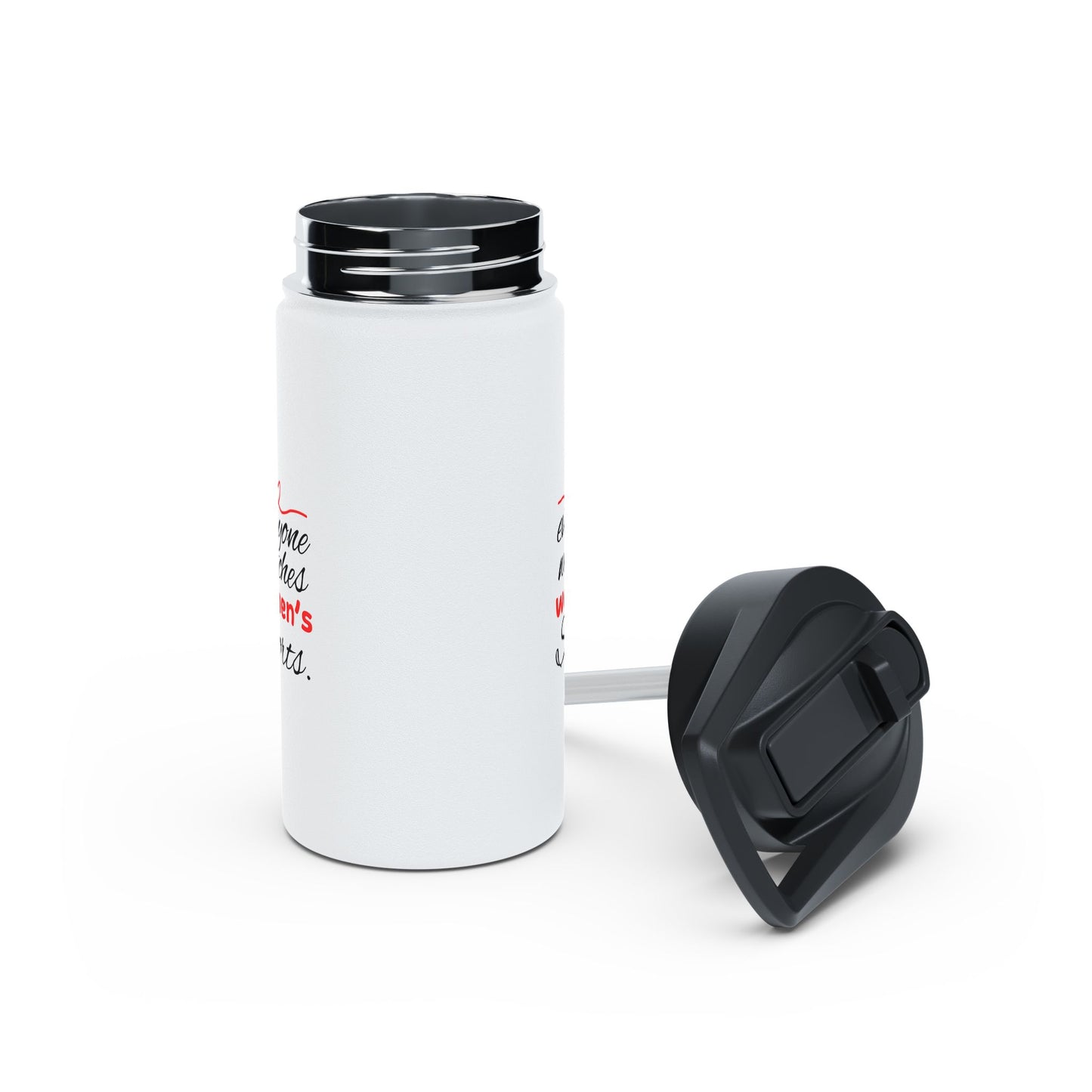 Everyone  Stainless Steel Water Bottle, Standard Lid