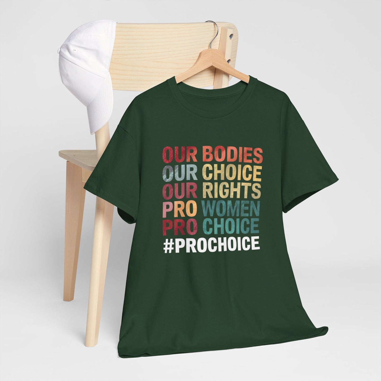 Our Bodies Women Heavy Cotton Tee