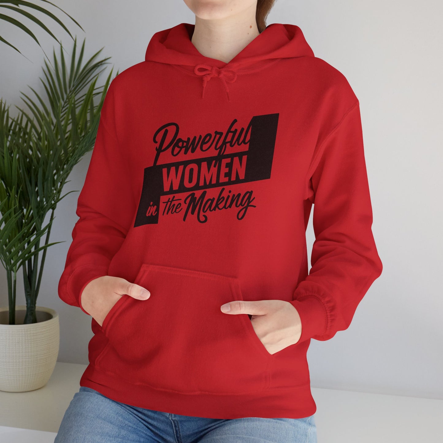 Powerful Women in the Making Unisex Heavy Blend™ Hooded Sweatshirt