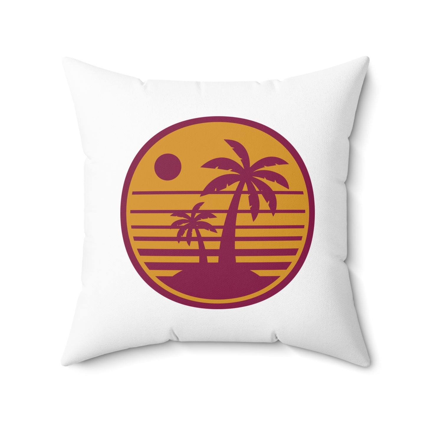 Spun Polyester Square Pillow