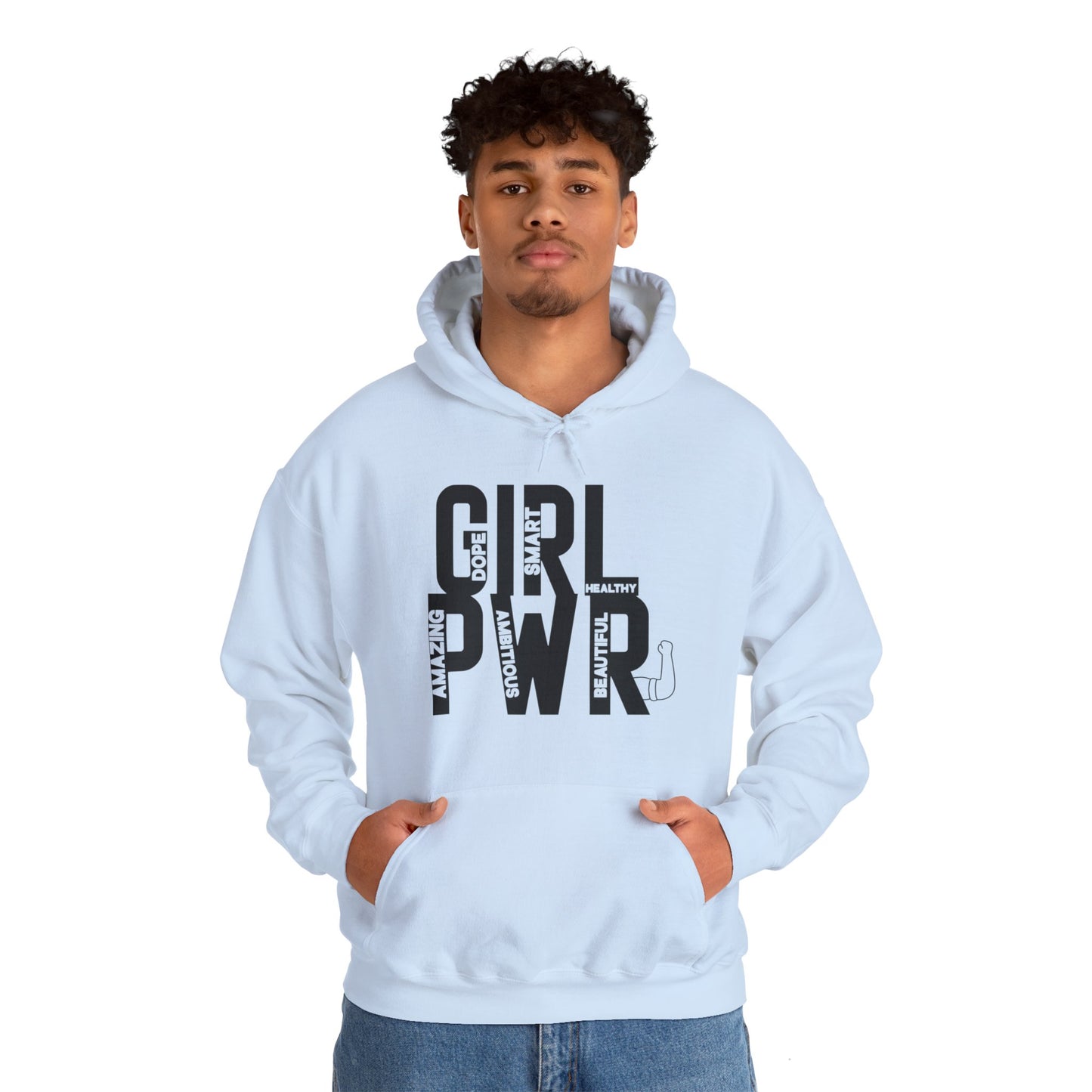 Girl PWR Unisex Heavy Blend™ Hooded Sweatshirt