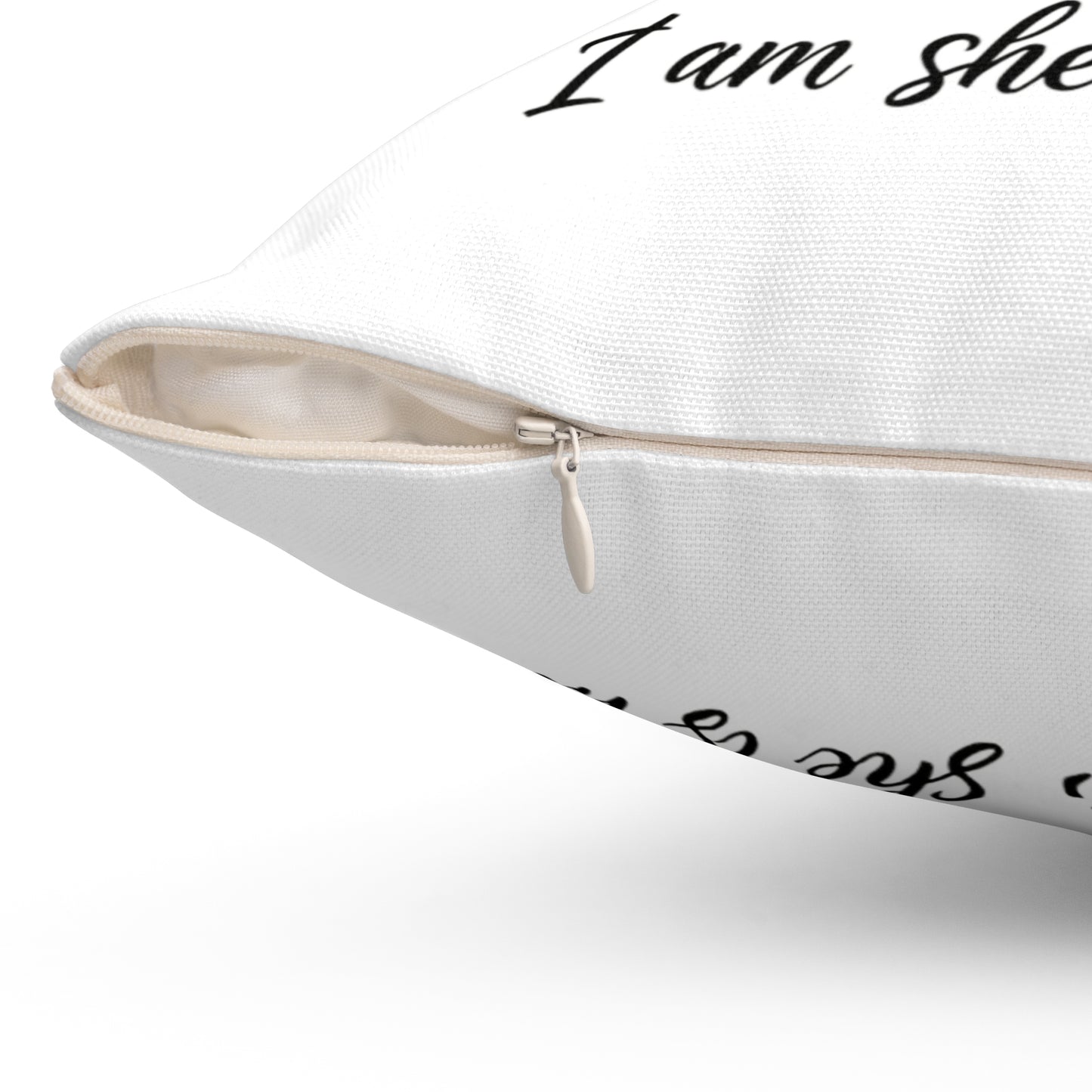 You Are Spun Polyester Square Pillow