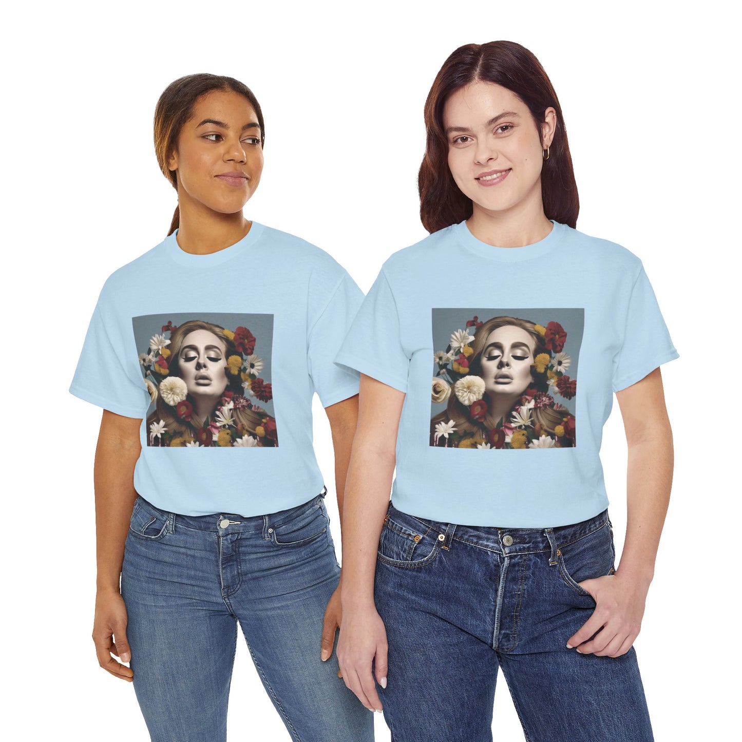 Adele T Shirt with Hearts
