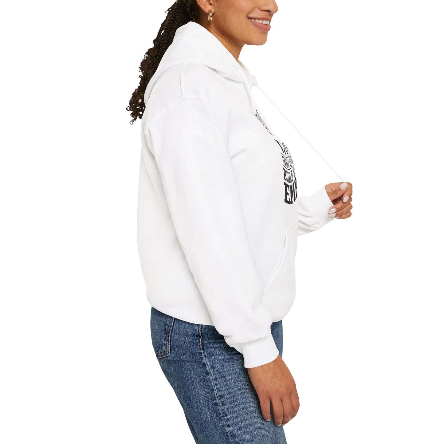Don't Underestimate Printed Unisex Heavy Blend™ Hooded Sweatshirt