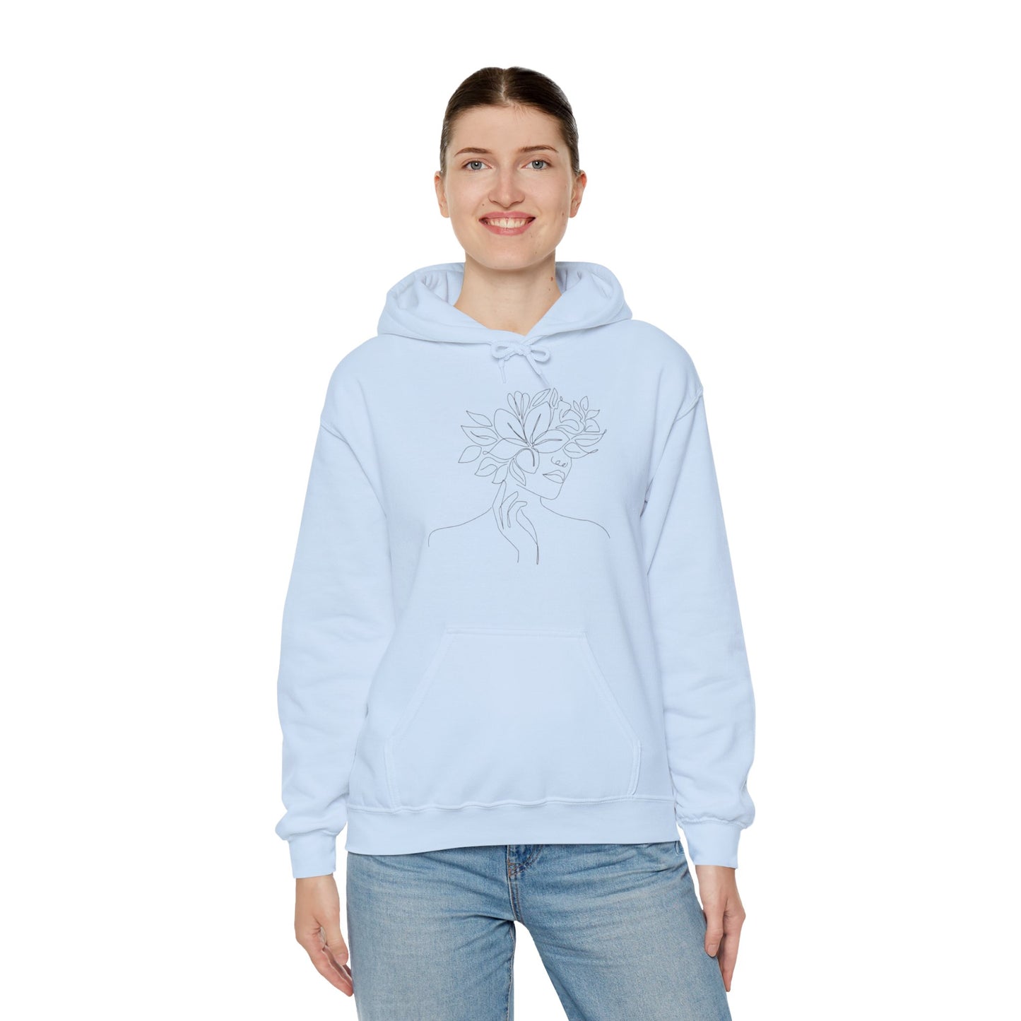 Women Artwork Unisex Heavy Blend™ Hooded Sweatshirt