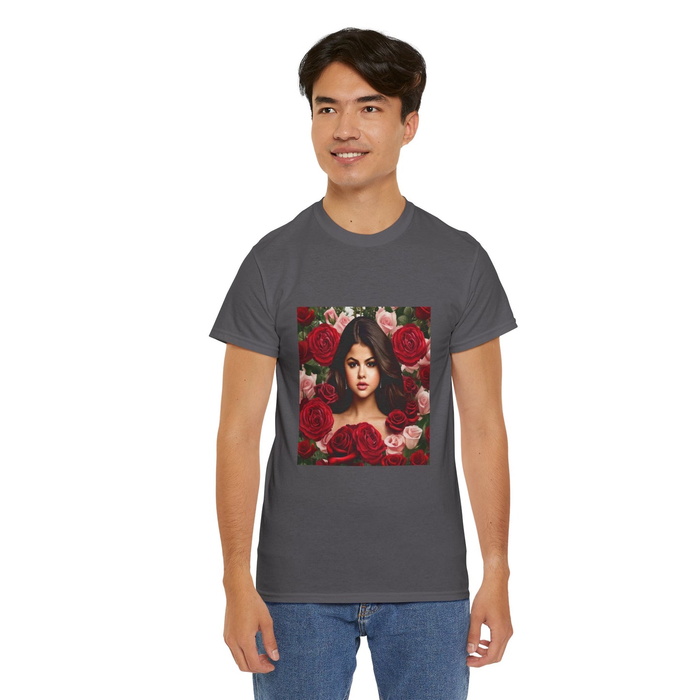 Selena Gomez T Shirt with Hearts