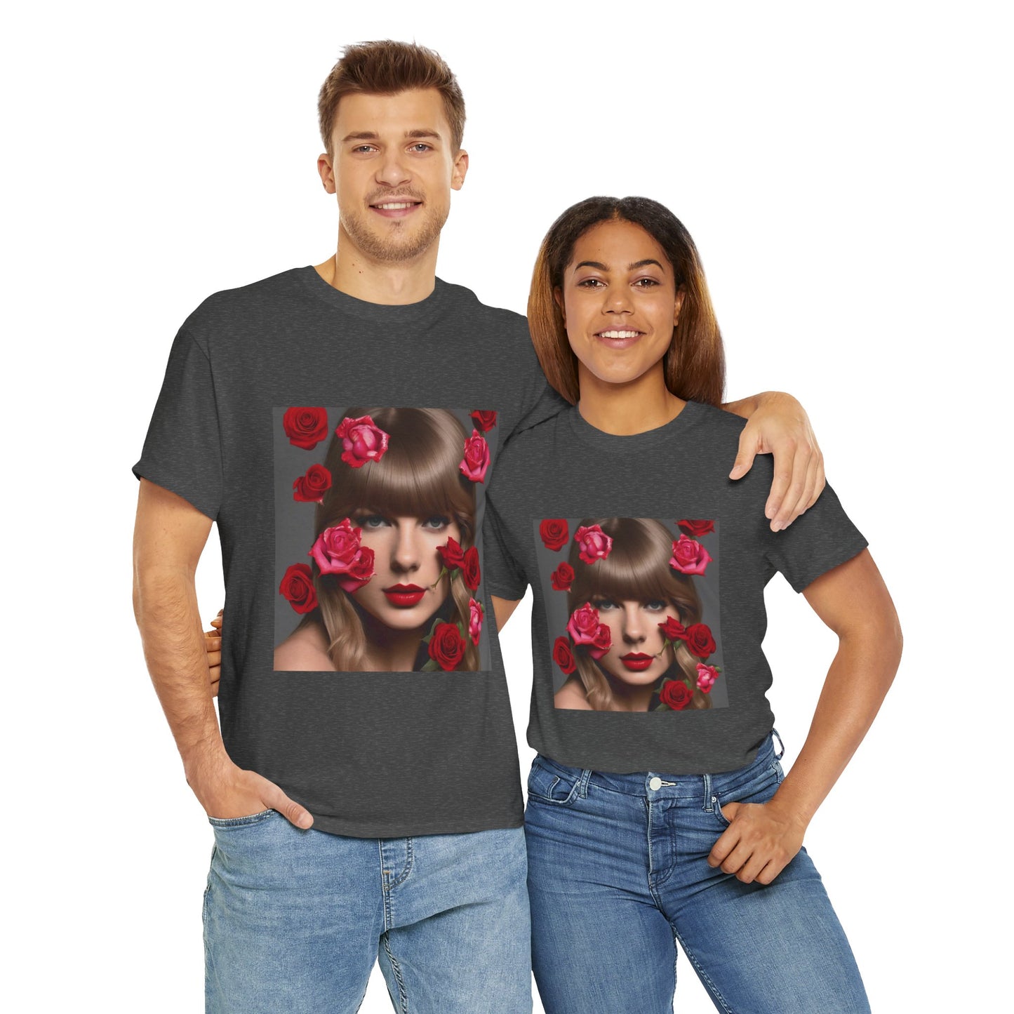 Taylor Swift T Shirt with Hearts
