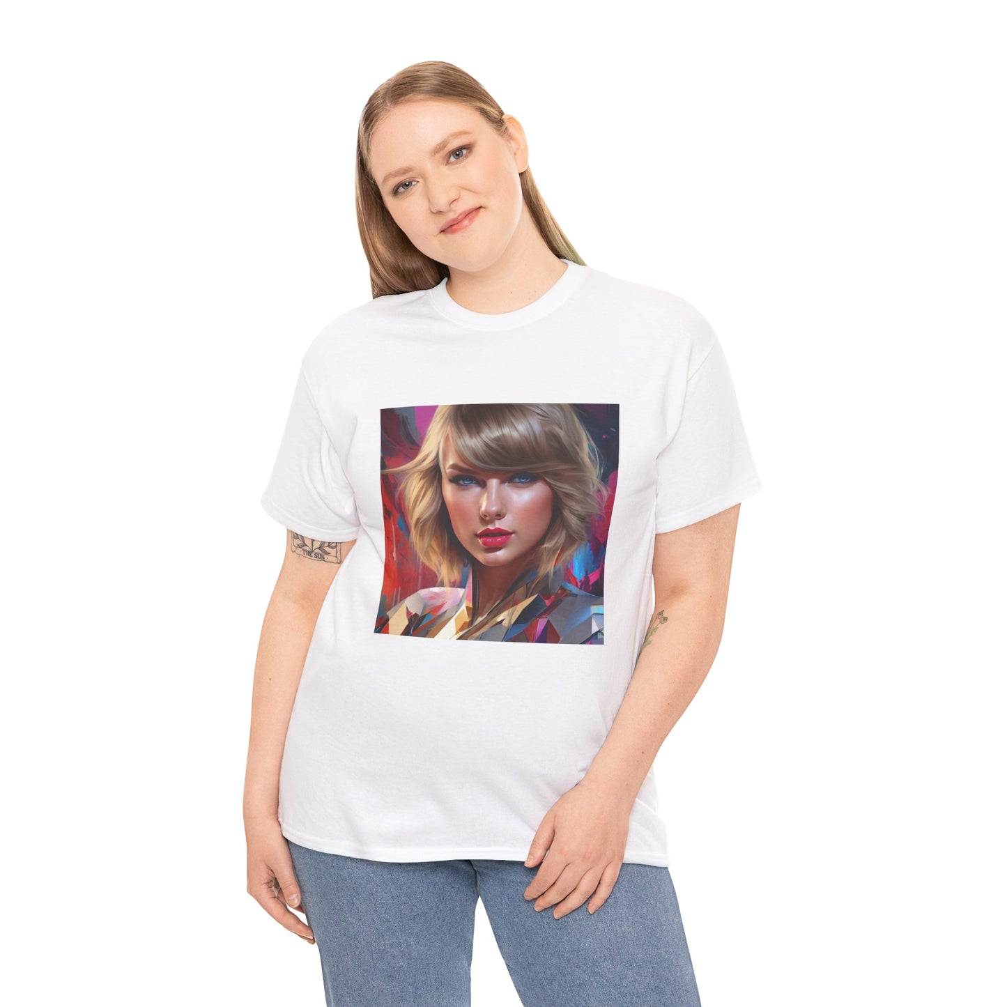Taylor Swift T Shirt with Hearts