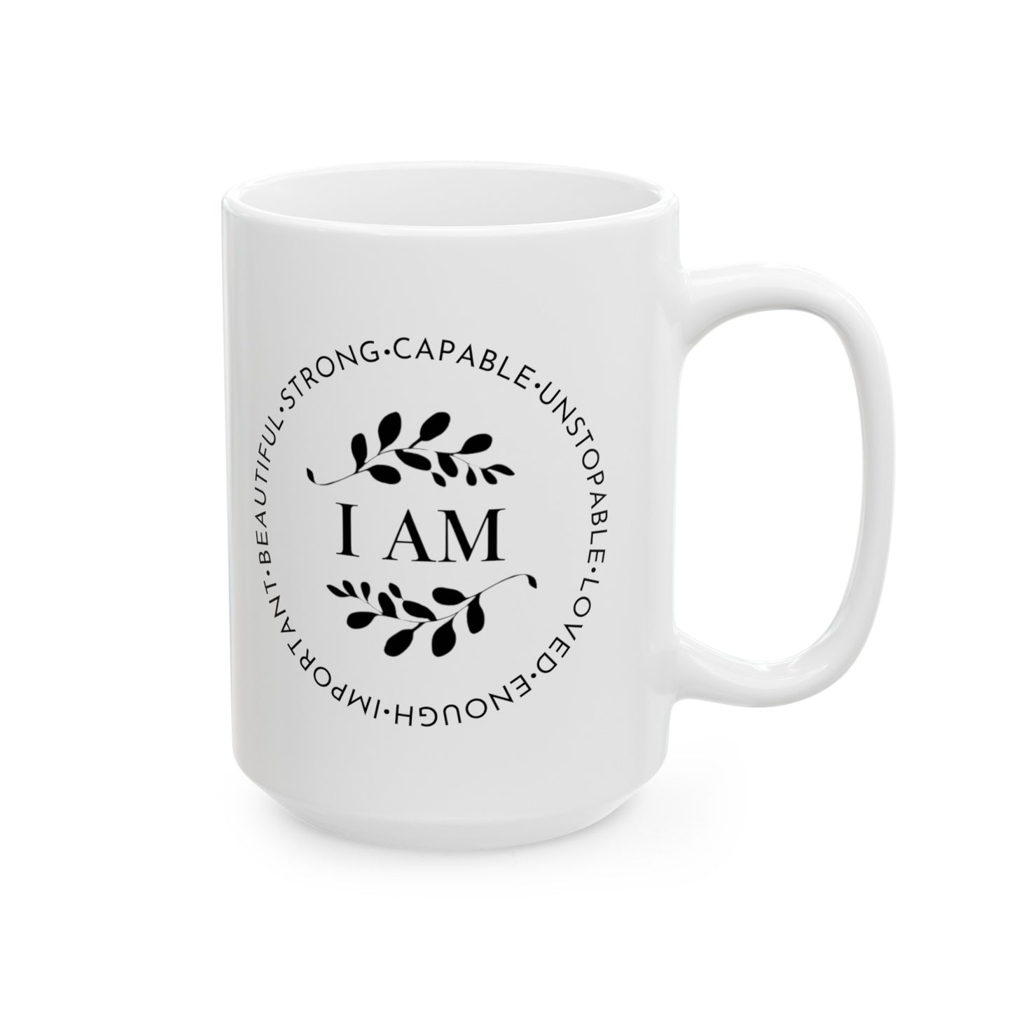 I AM Ceramic Mug, (11oz, 15oz)