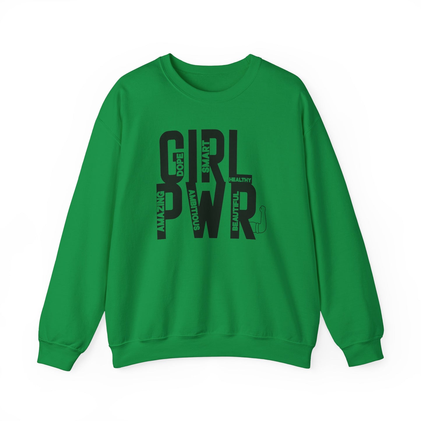 Girl PWR Unisex Heavy Blend™ Crewneck Sweatshirt
