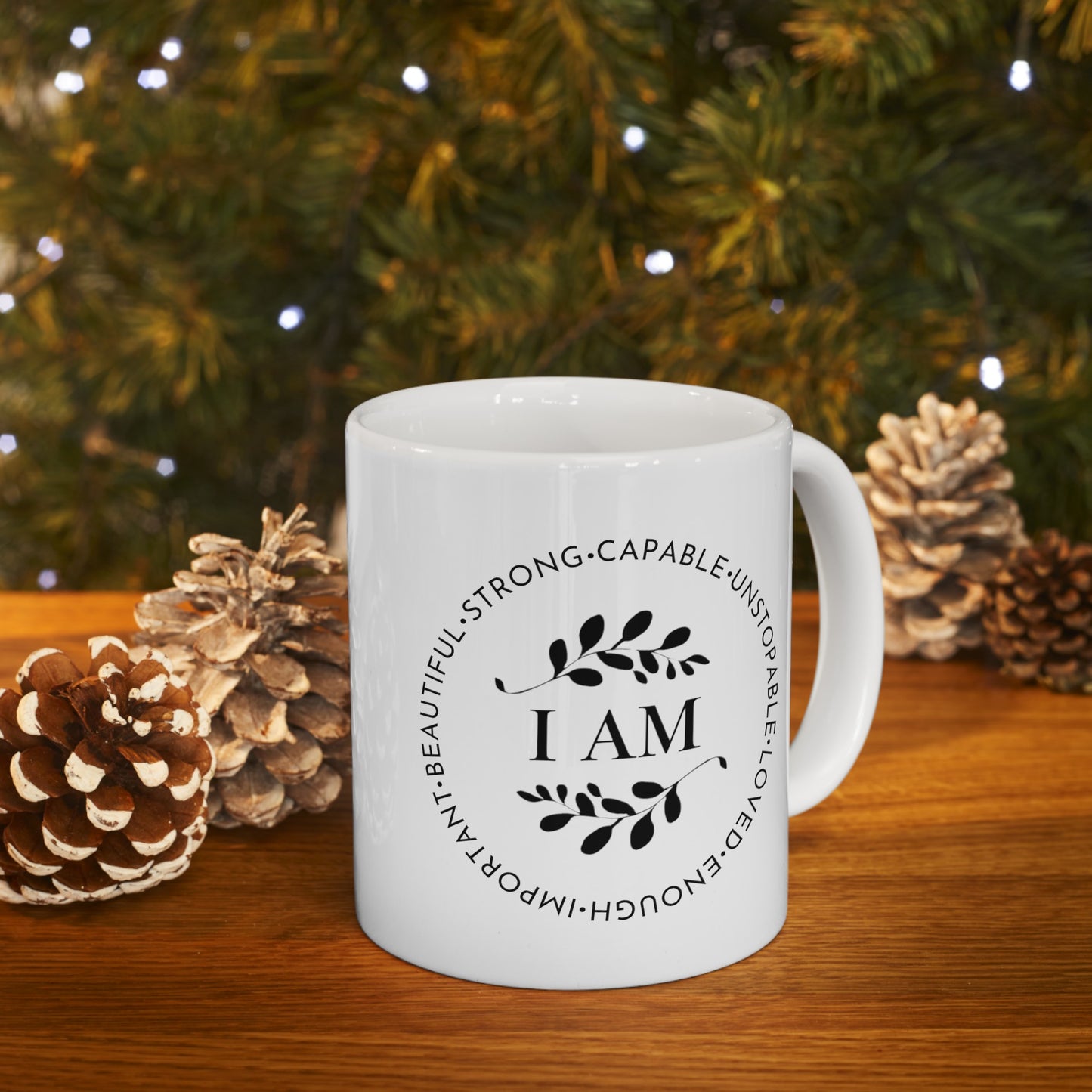 I AM Ceramic Mug, (11oz, 15oz)