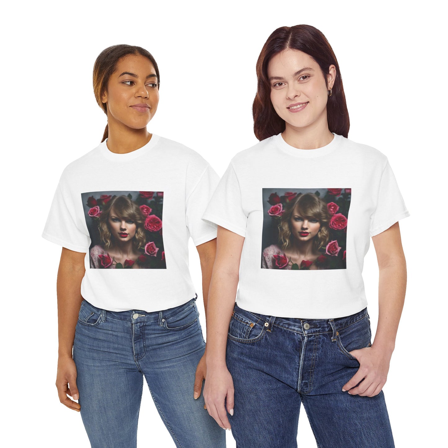 Taylor Swift T Shirt with Hearts