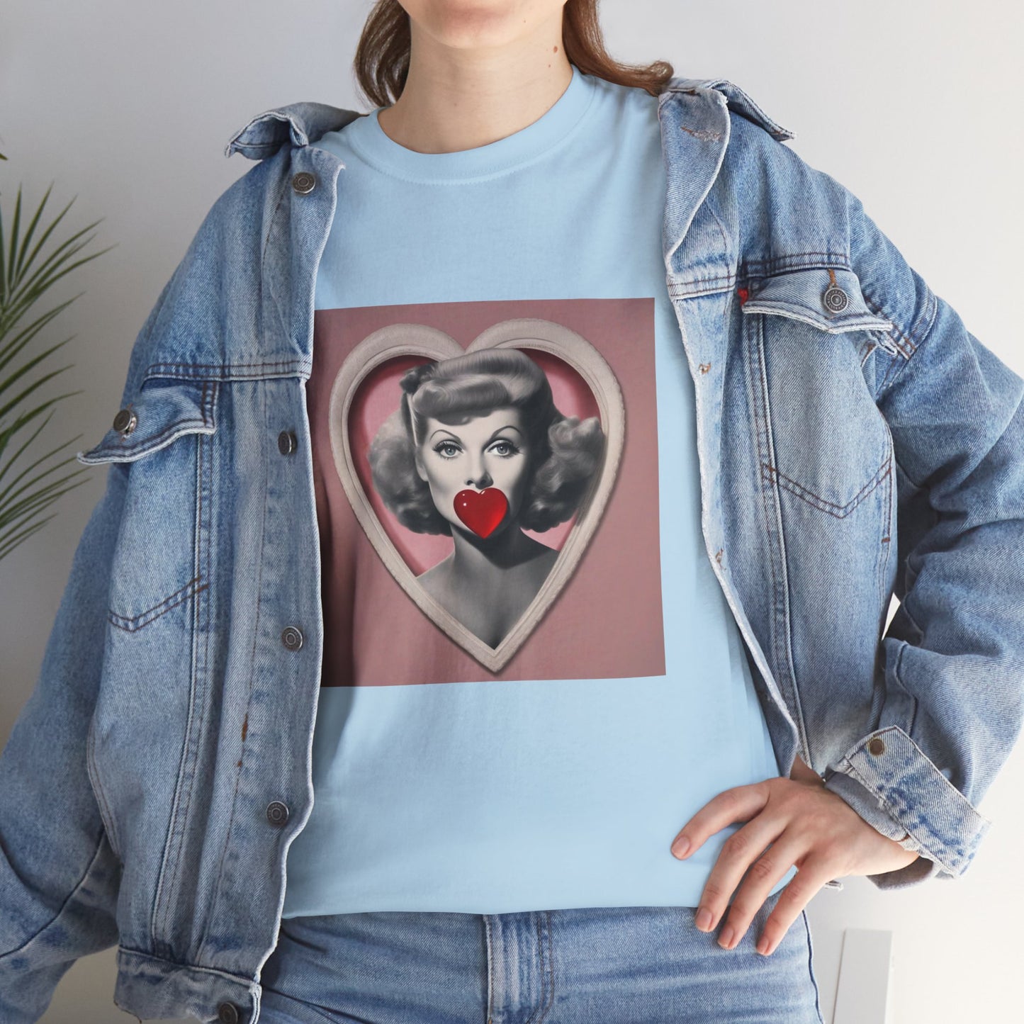 Miley Cyrus T Shirt with Hearts