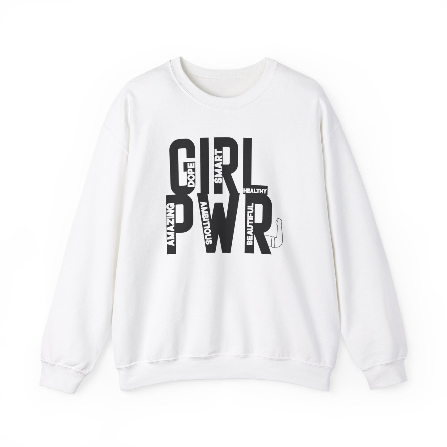 Girl PWR Unisex Heavy Blend™ Crewneck Sweatshirt