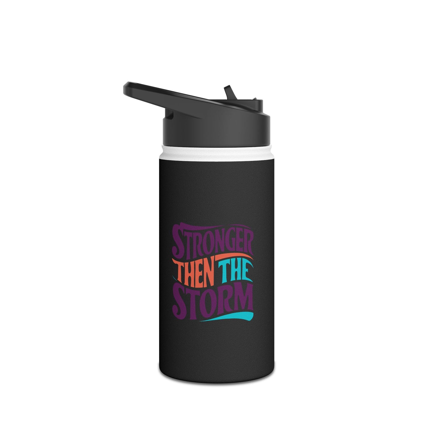 Stronger Stainless Steel Water Bottle, Standard Lid