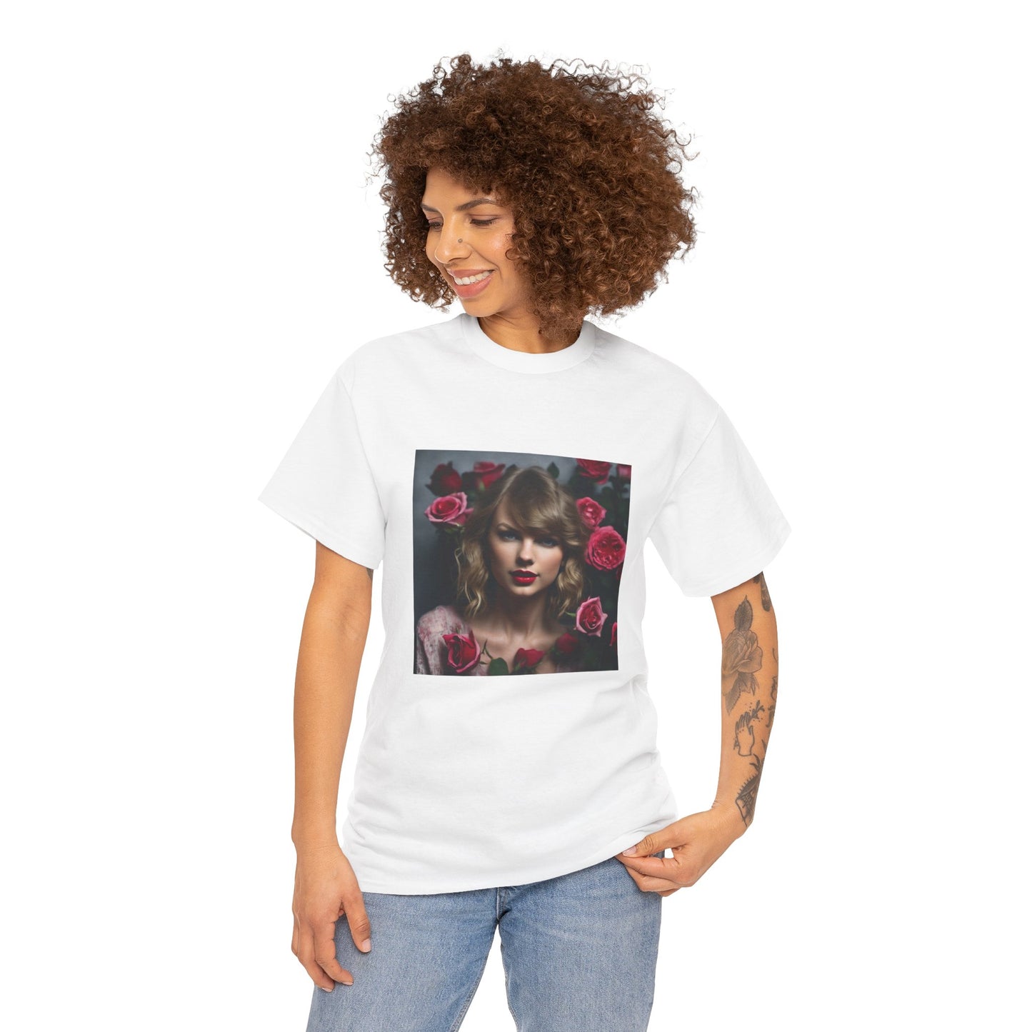 Taylor Swift T Shirt with Hearts