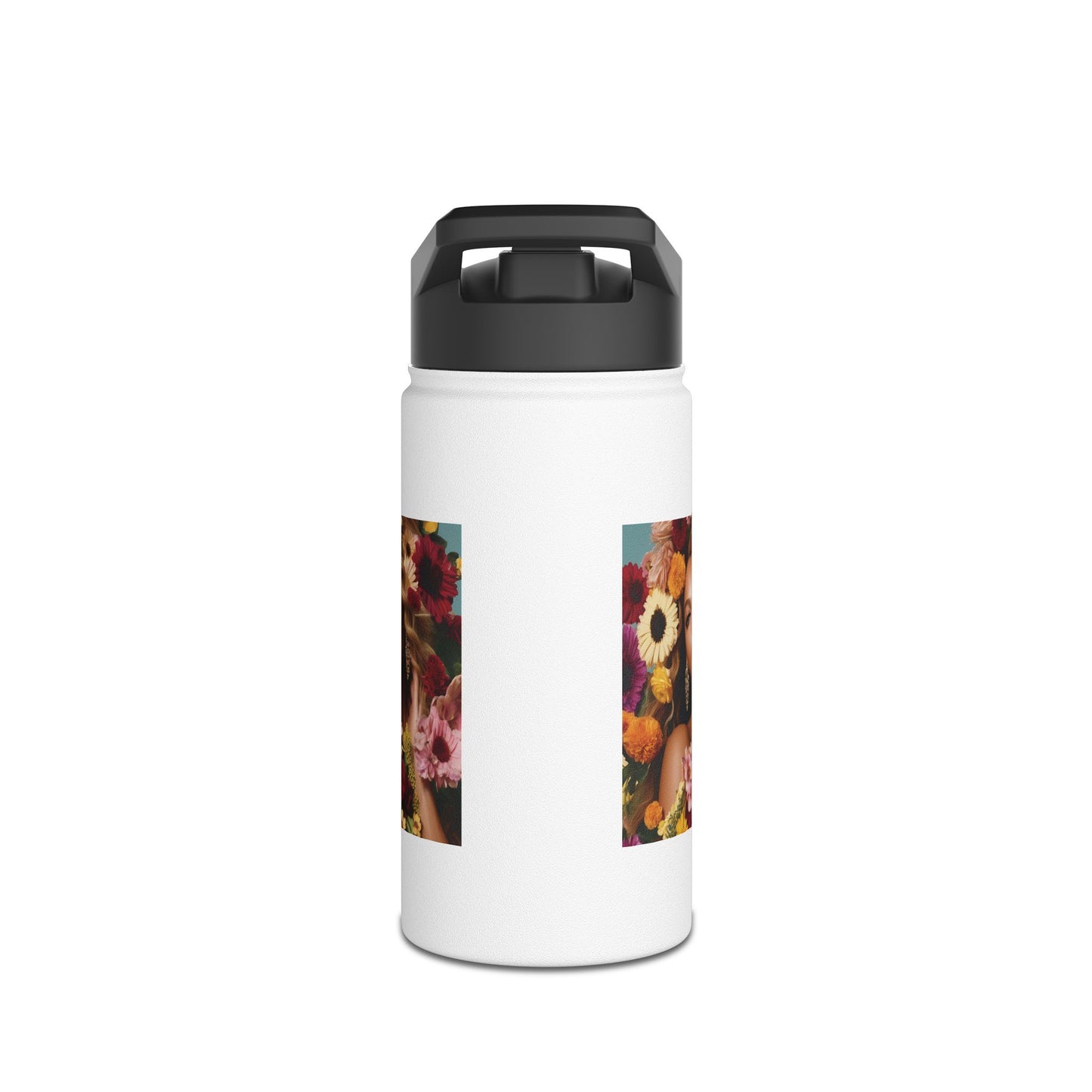 Women Stainless Steel Water Bottle, Standard Lid