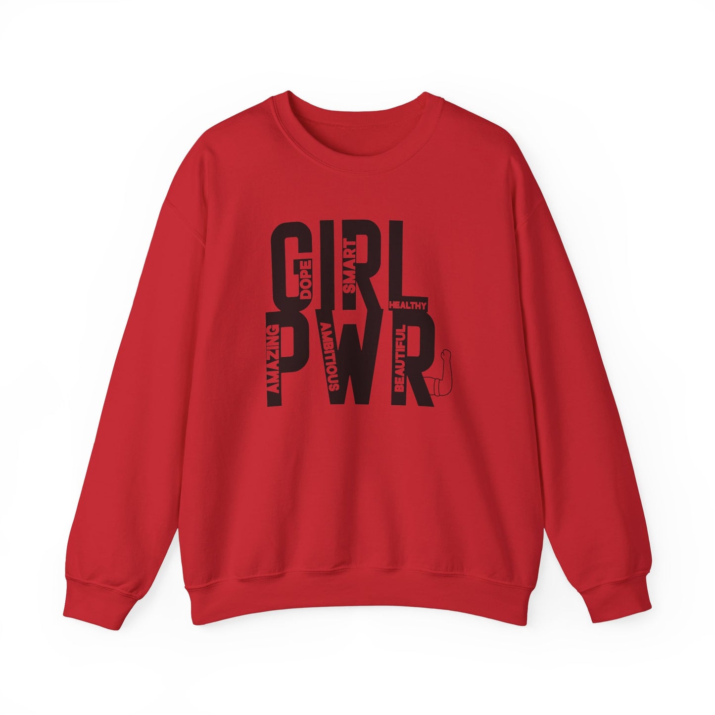 Girl PWR Unisex Heavy Blend™ Crewneck Sweatshirt