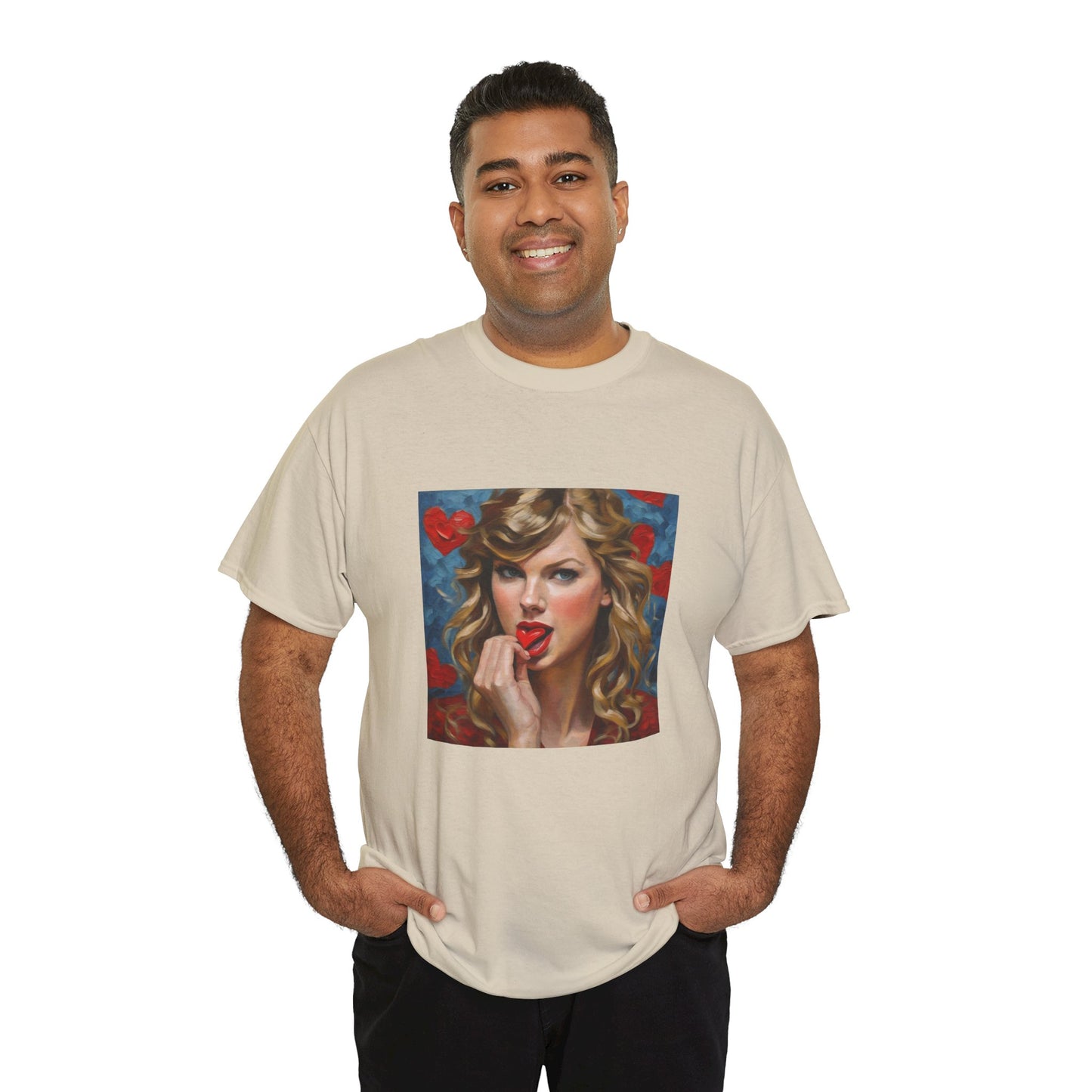 Taylor Swift T Shirt with Hearts