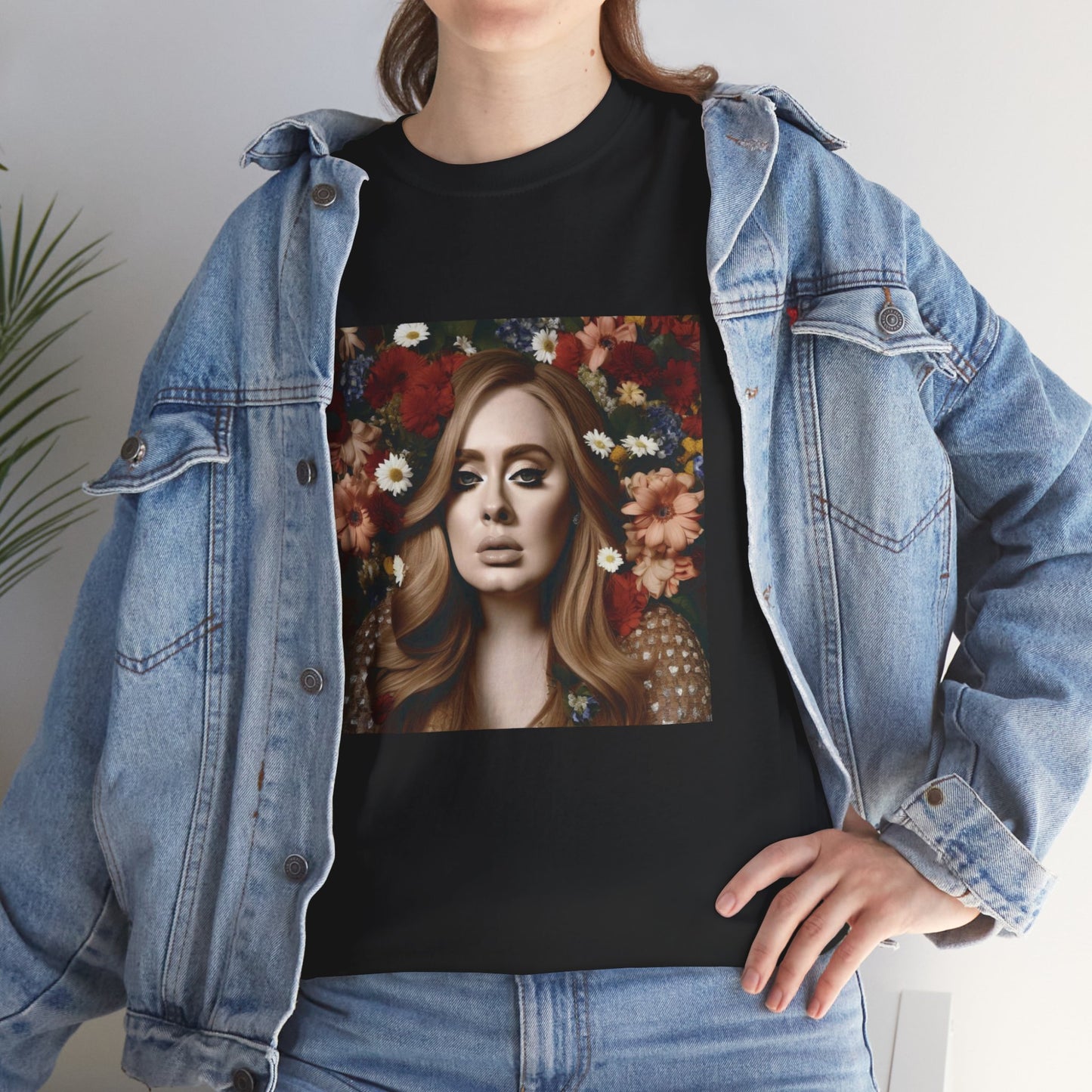 Adele T Shirt with Hearts
