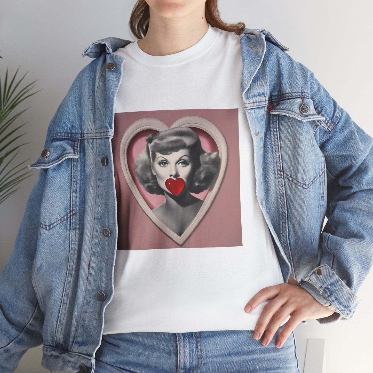 Miley Cyrus T Shirt with Hearts
