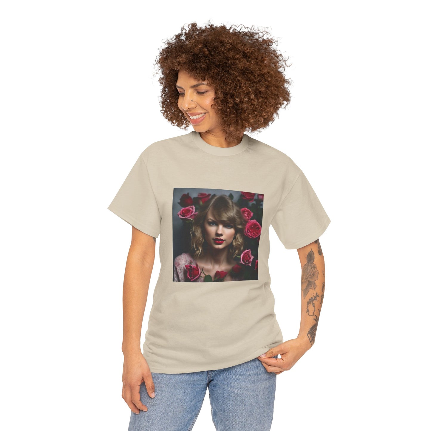 Taylor Swift T Shirt with Hearts