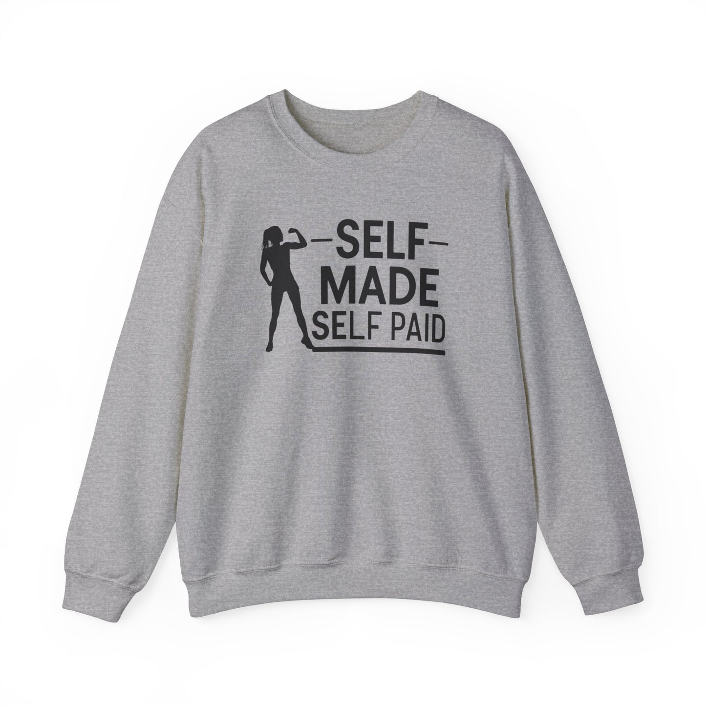 Self Made Self Paid Unisex Heavy Blend™ Crewneck Sweatshirt