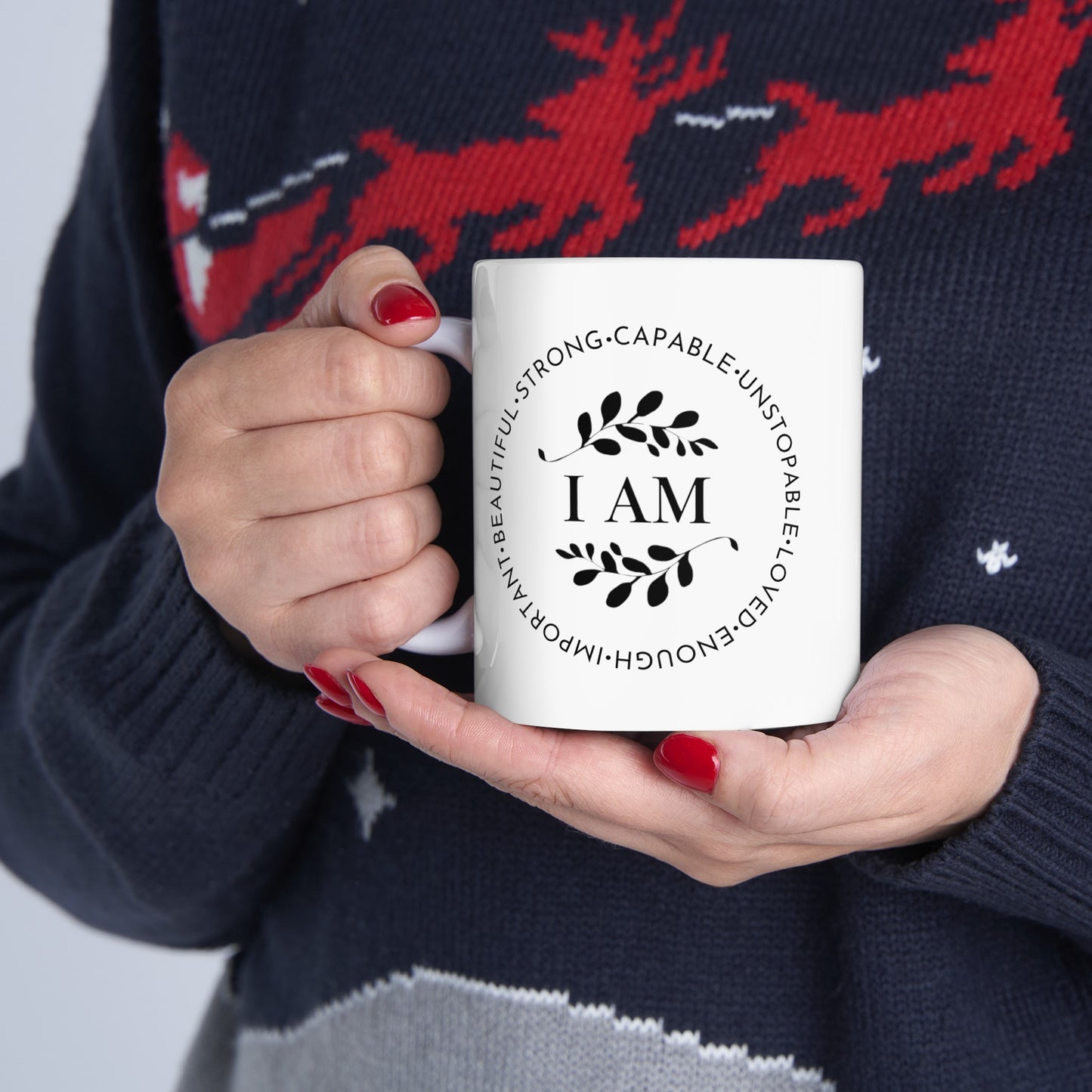 I AM Ceramic Mug, (11oz, 15oz)