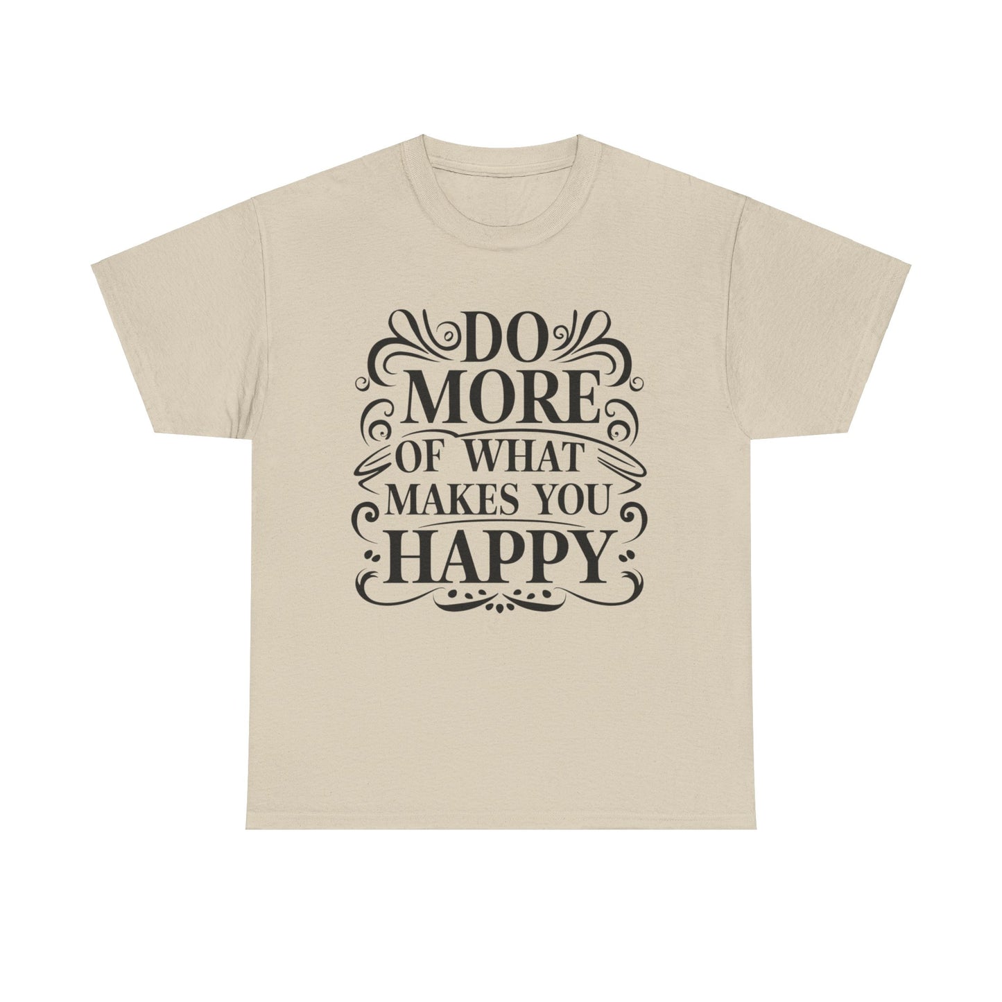 Do More Of What Printed T Shirt with Hearts