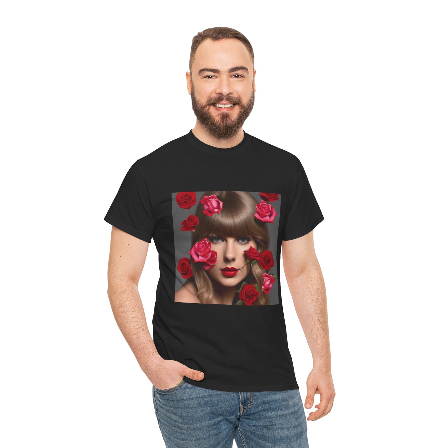 Taylor Swift T Shirt with Hearts