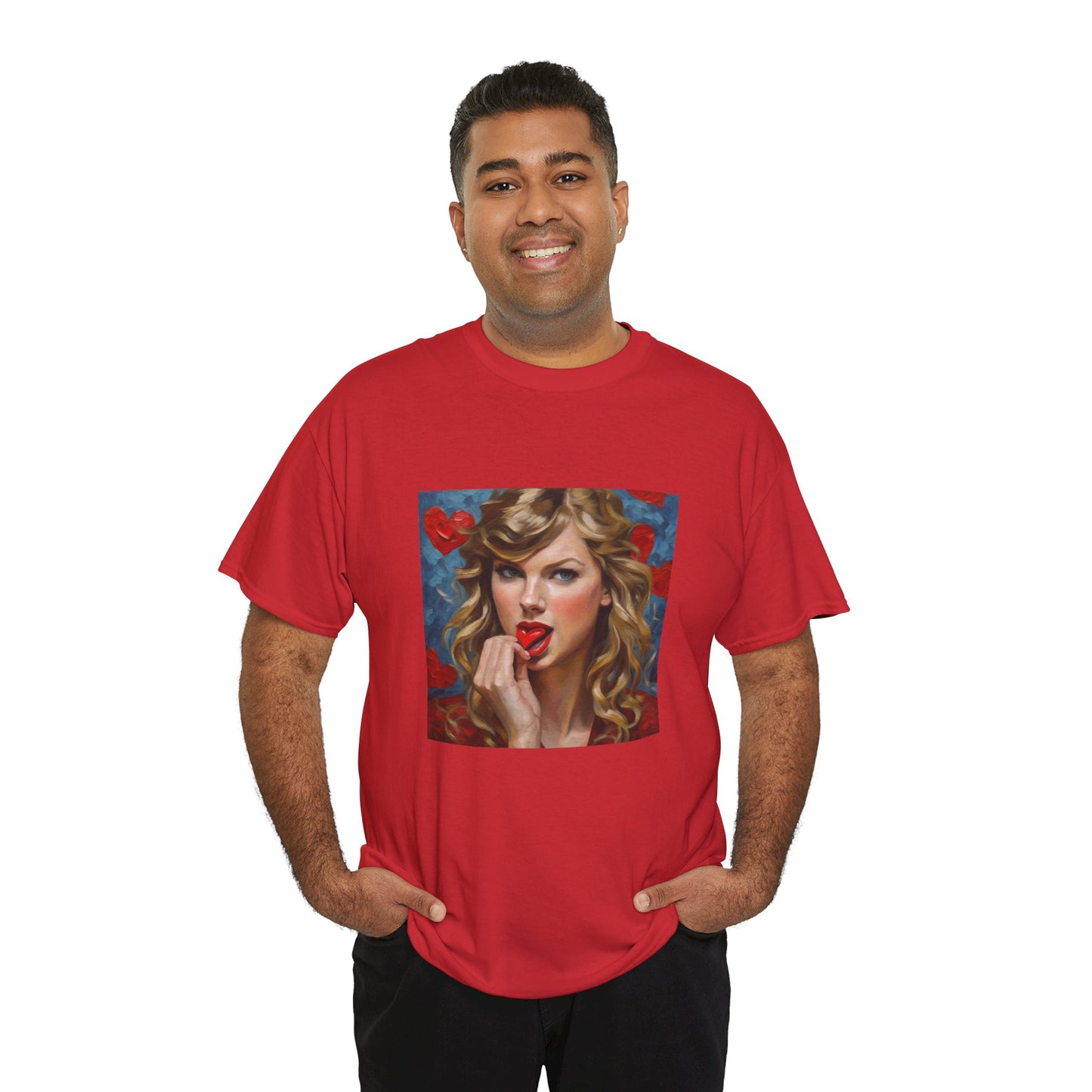 Taylor Swift T Shirt with Hearts