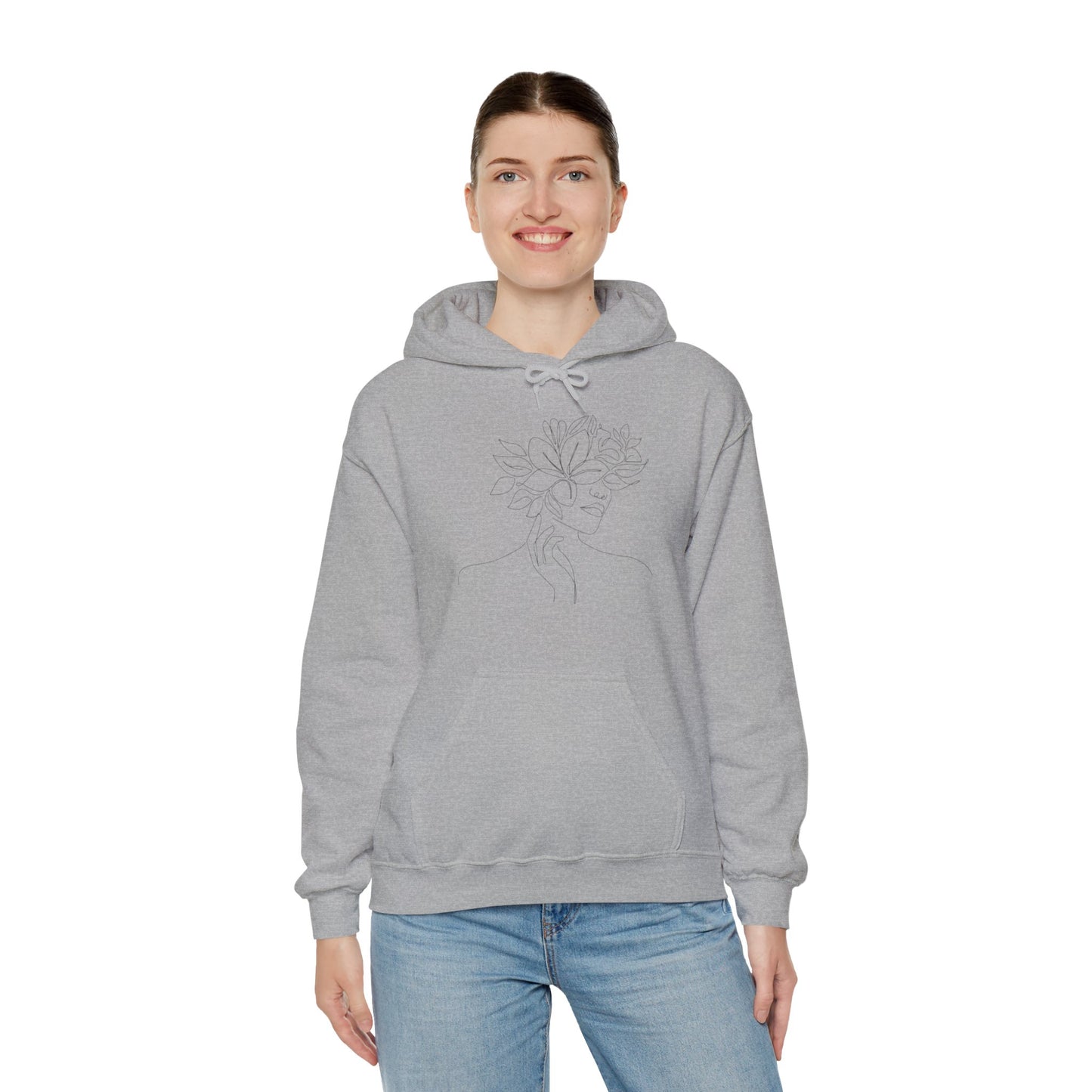Women Artwork Unisex Heavy Blend™ Hooded Sweatshirt