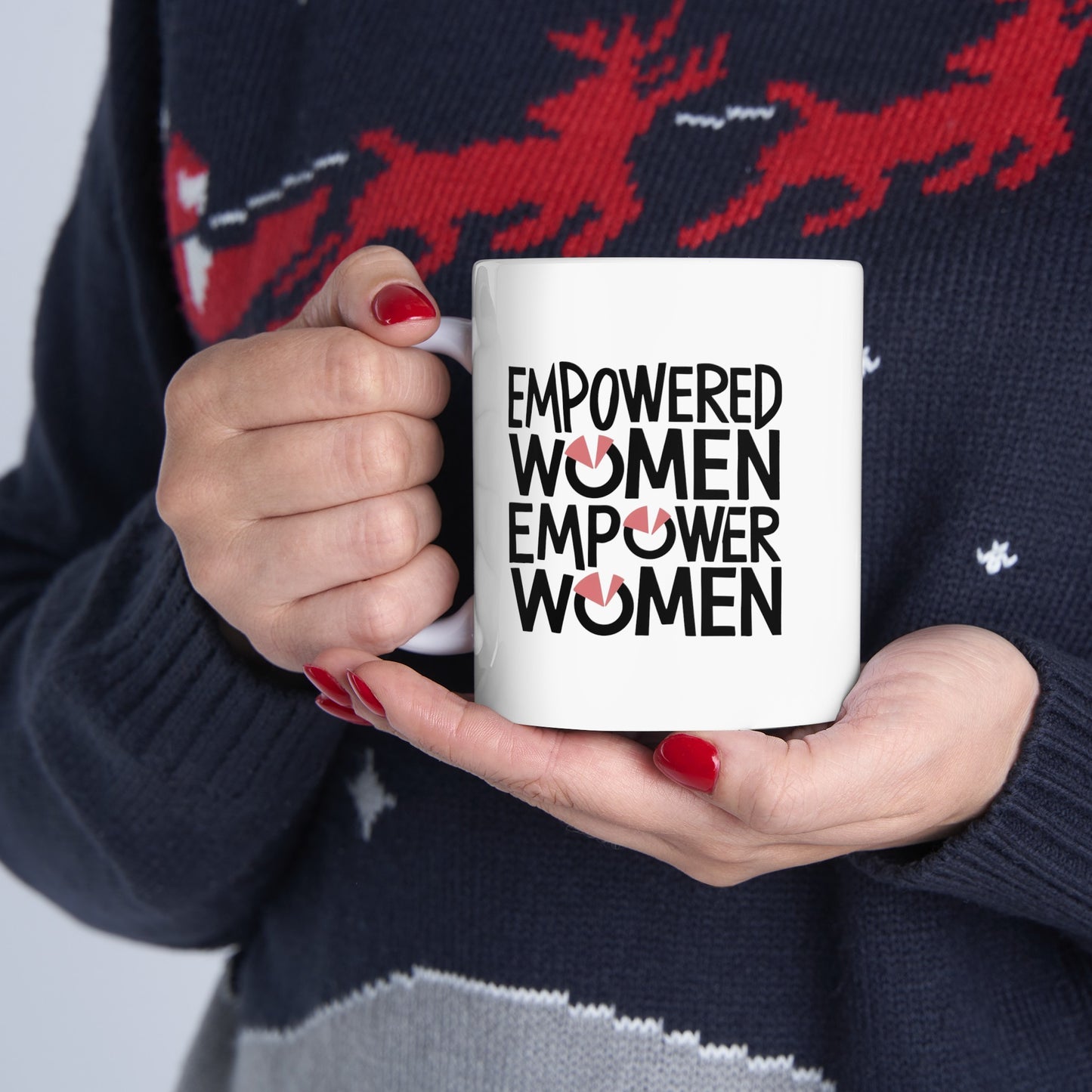 Empowered Women Ceramic Mug, (11oz, 15oz)