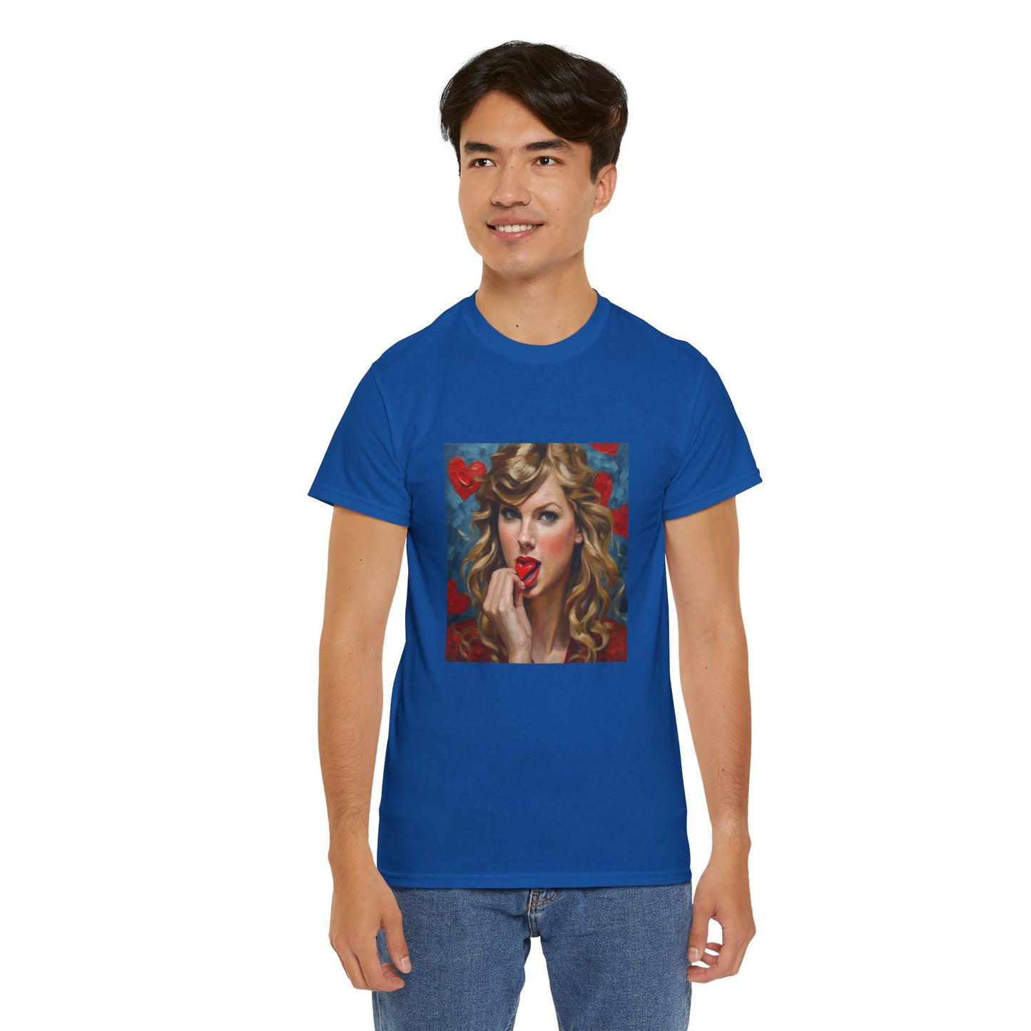 Taylor Swift T Shirt with Hearts