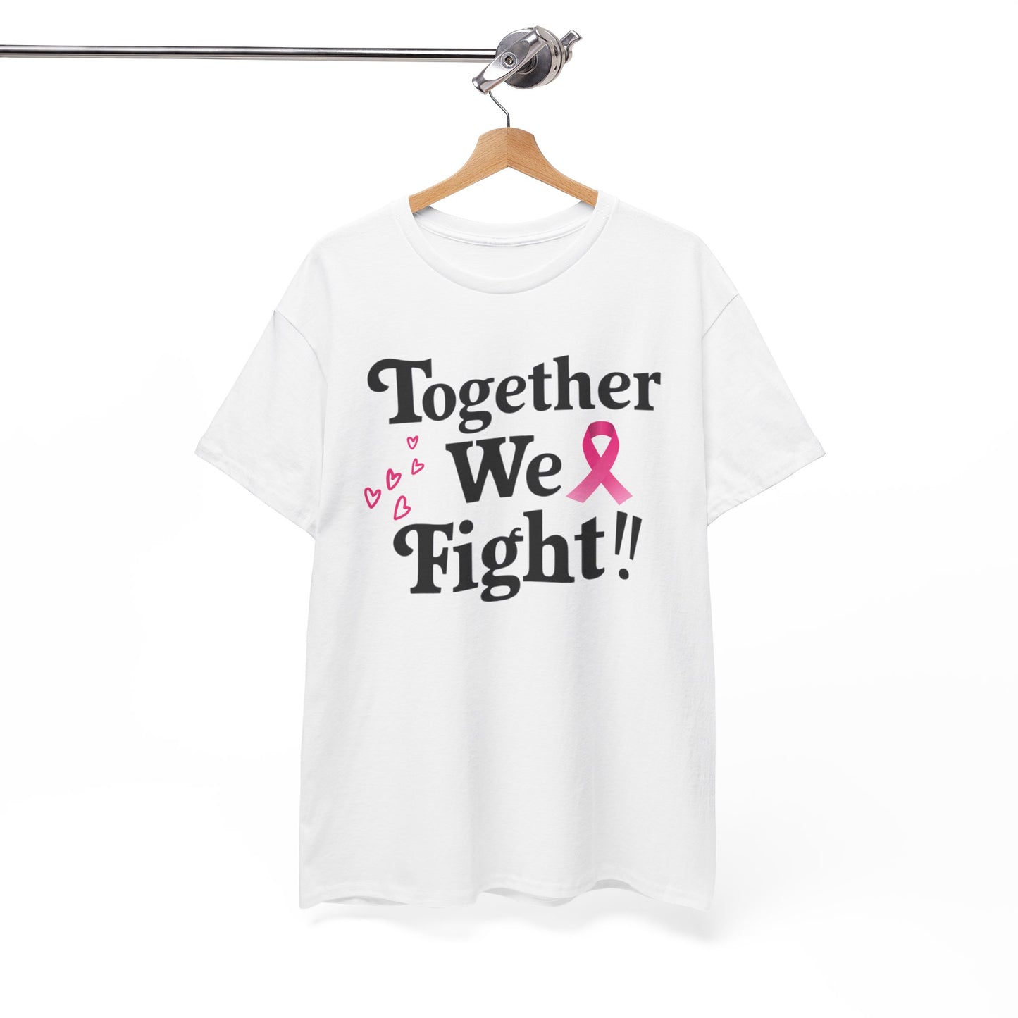 Together We Fight Unisex Heavy Cotton Tee