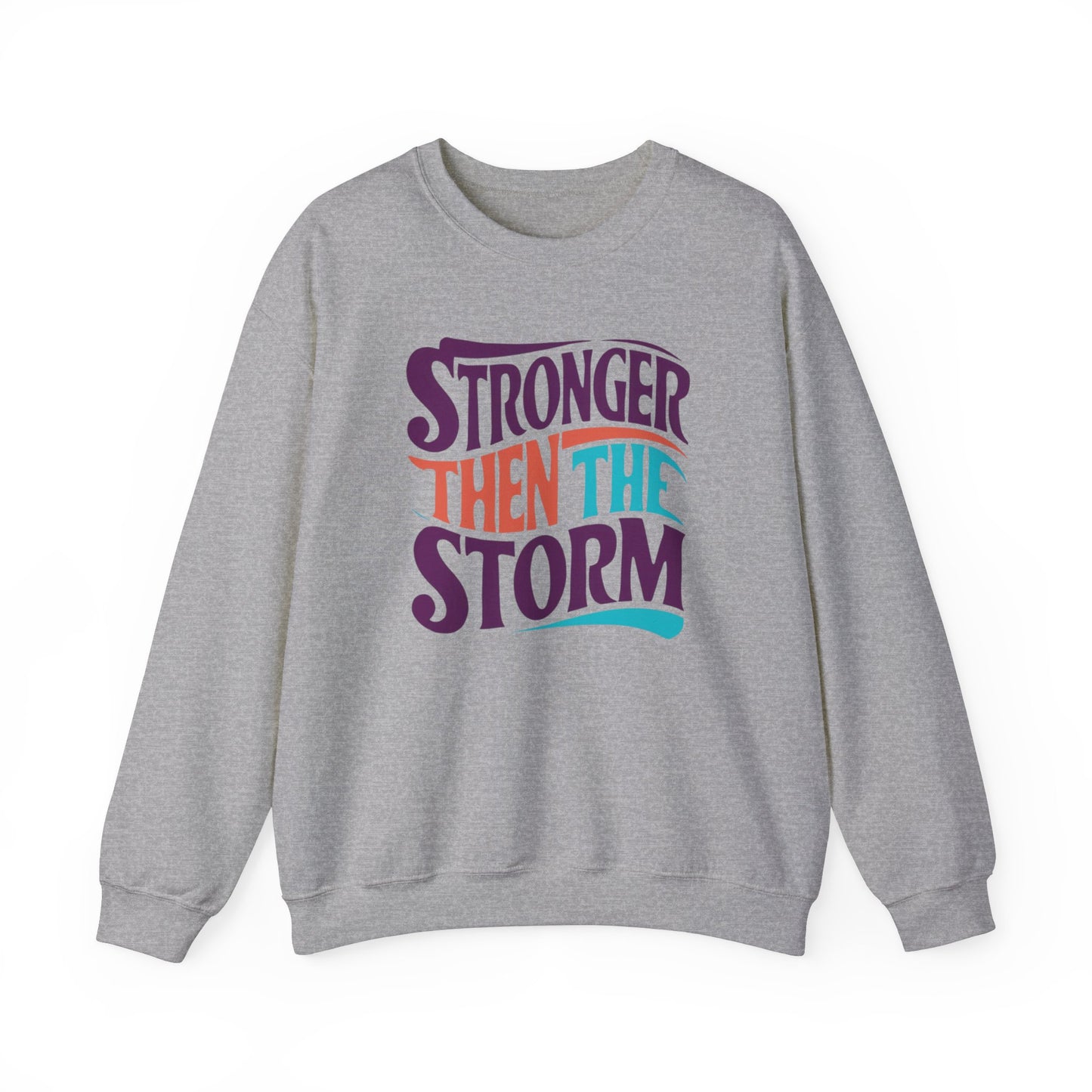 Stronger Then The Storm Unisex Heavy Blend™ Crewneck Sweatshirt