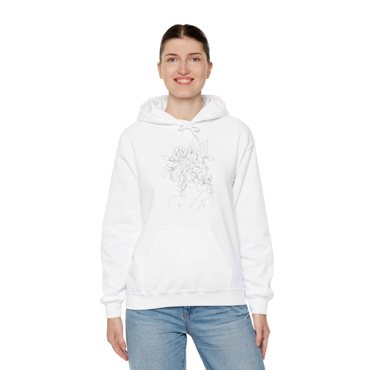 Women Artwork Unisex Heavy Blend™ Hooded Sweatshirt