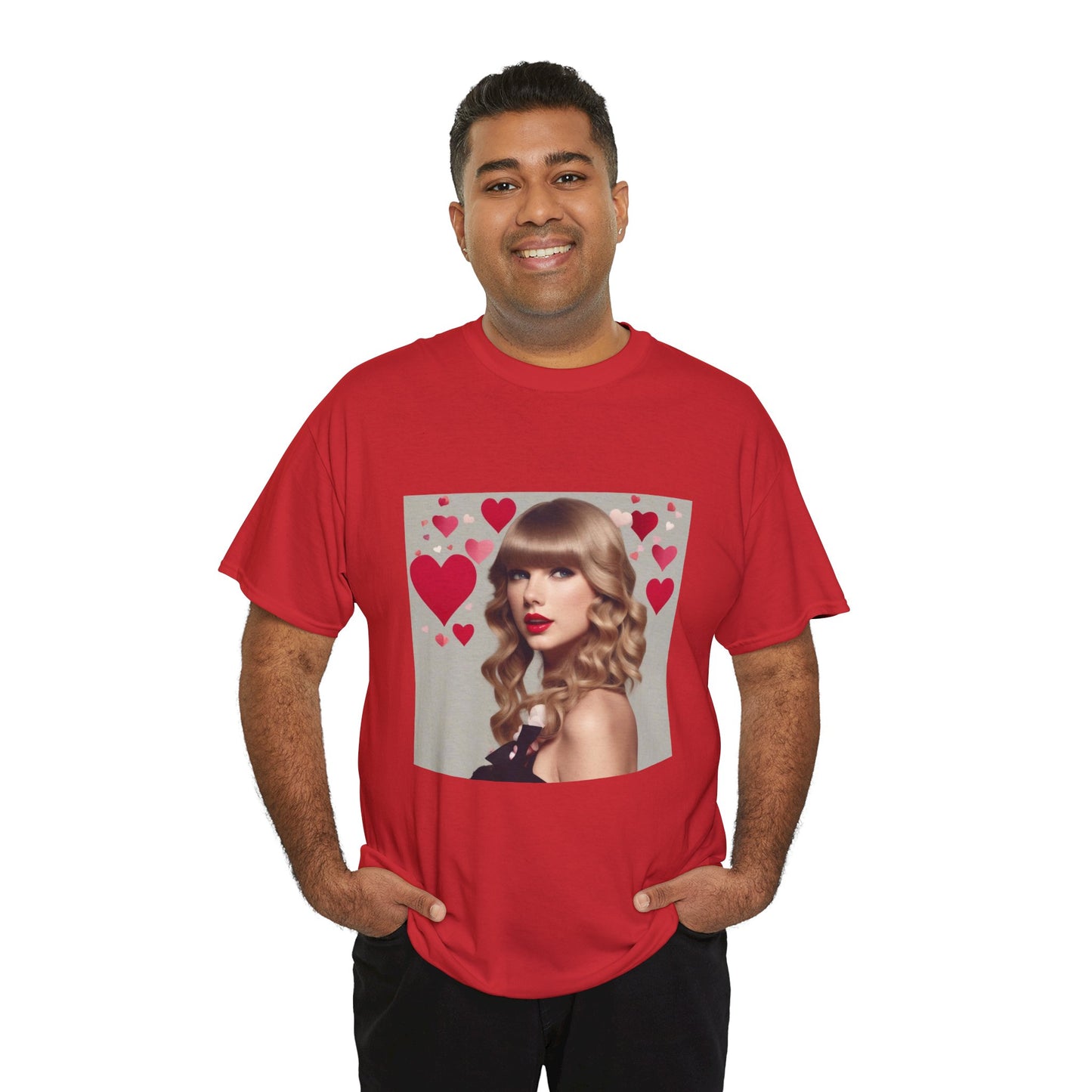 Taylor Swift T Shirt with Hearts