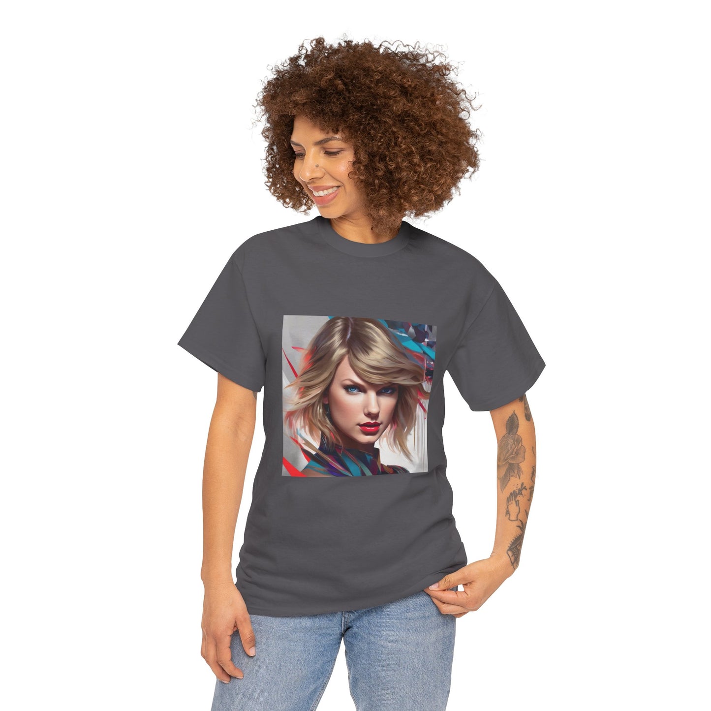 Taylor Swift T Shirt with Hearts