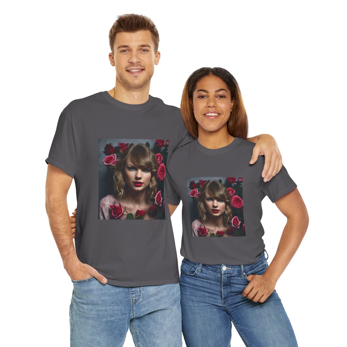 Taylor Swift T Shirt with Hearts